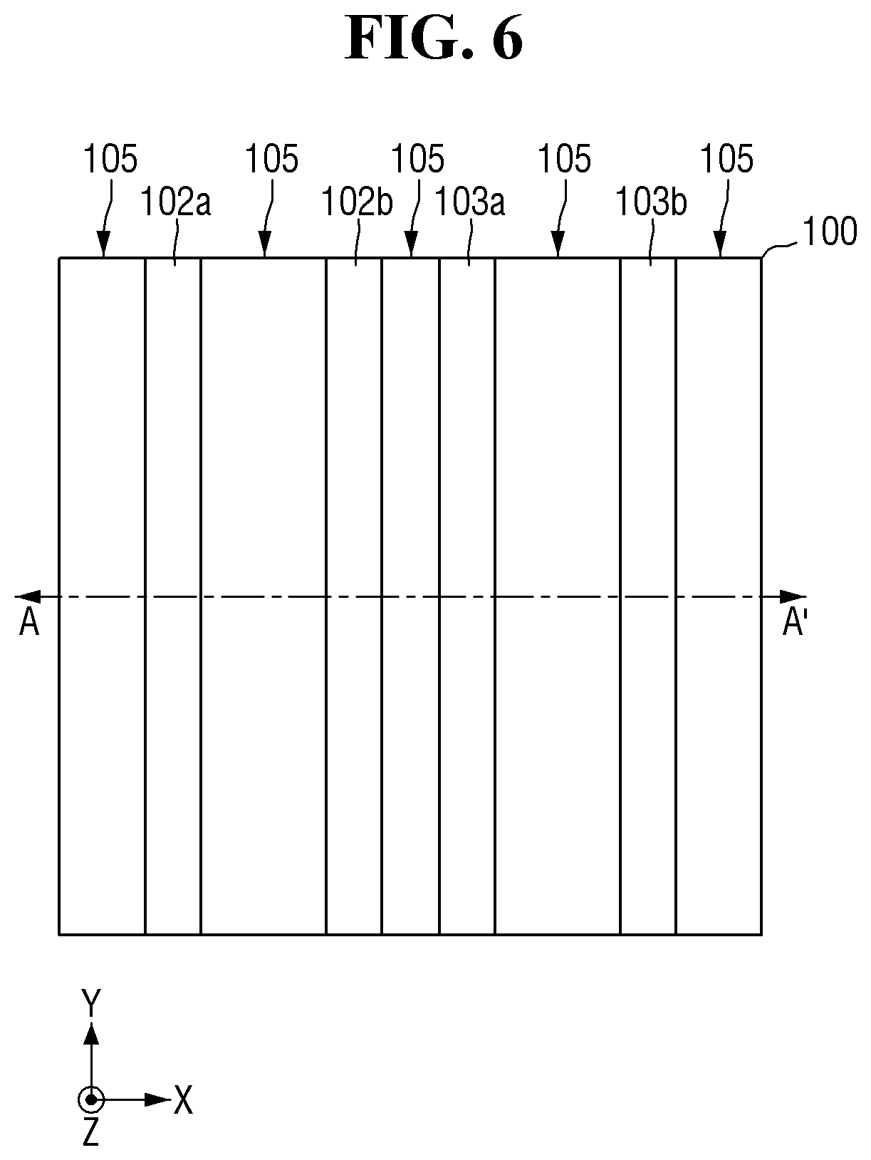 Patent US12581918 Figure 6 – Fabricating method for test element group