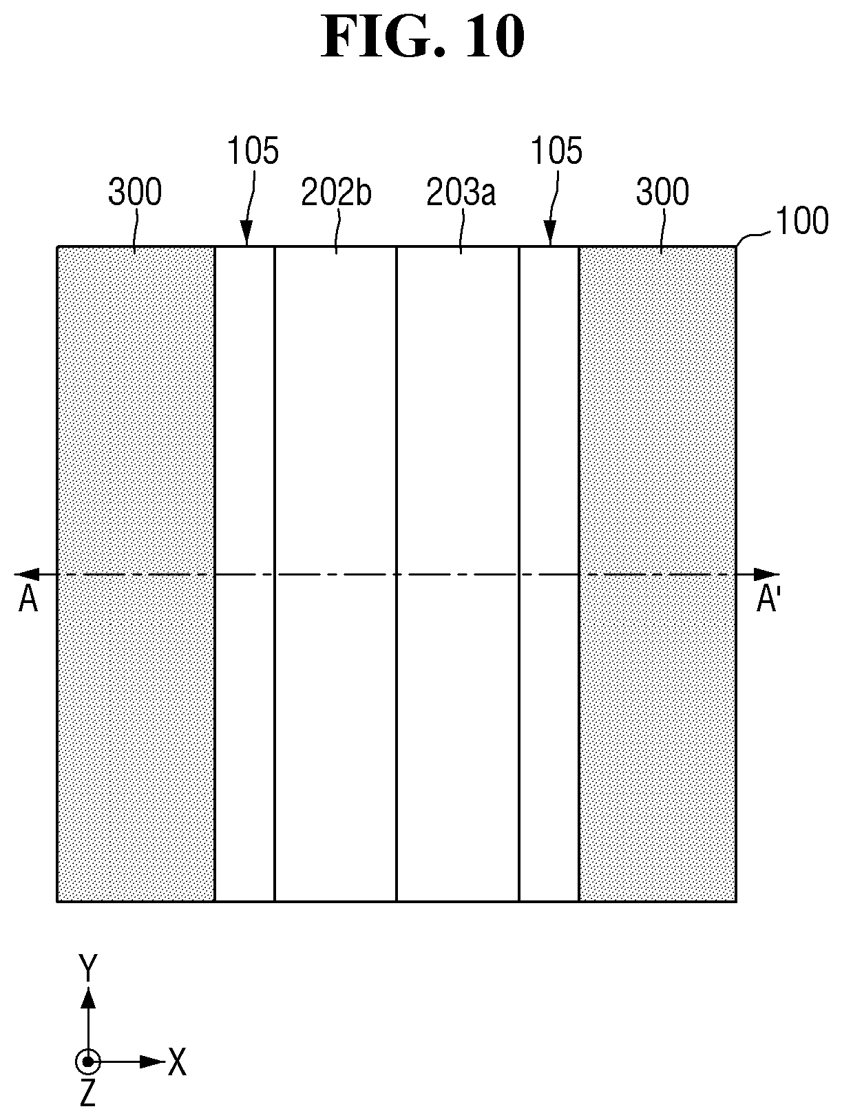 Patent US12581918 Figure 10 – Fabricating method for test element group