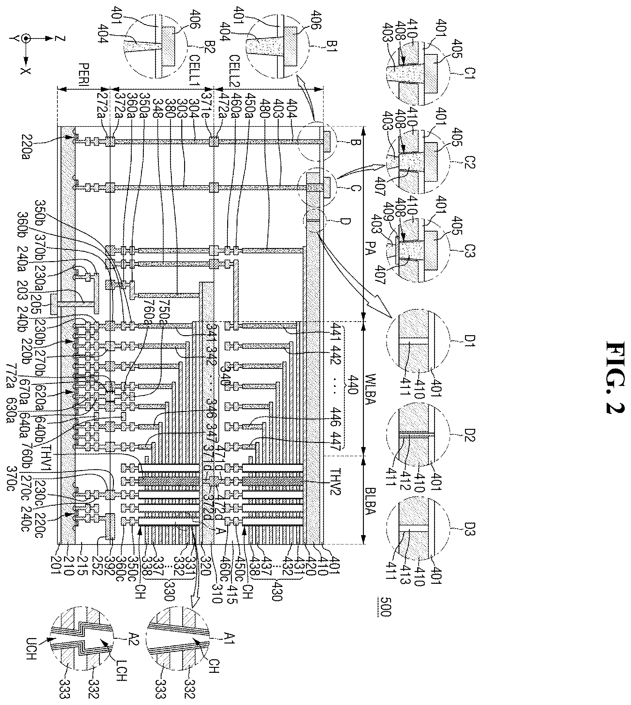Patent US12581919 Figure 2 – Nonvolatile memory devices and memory systems including the same