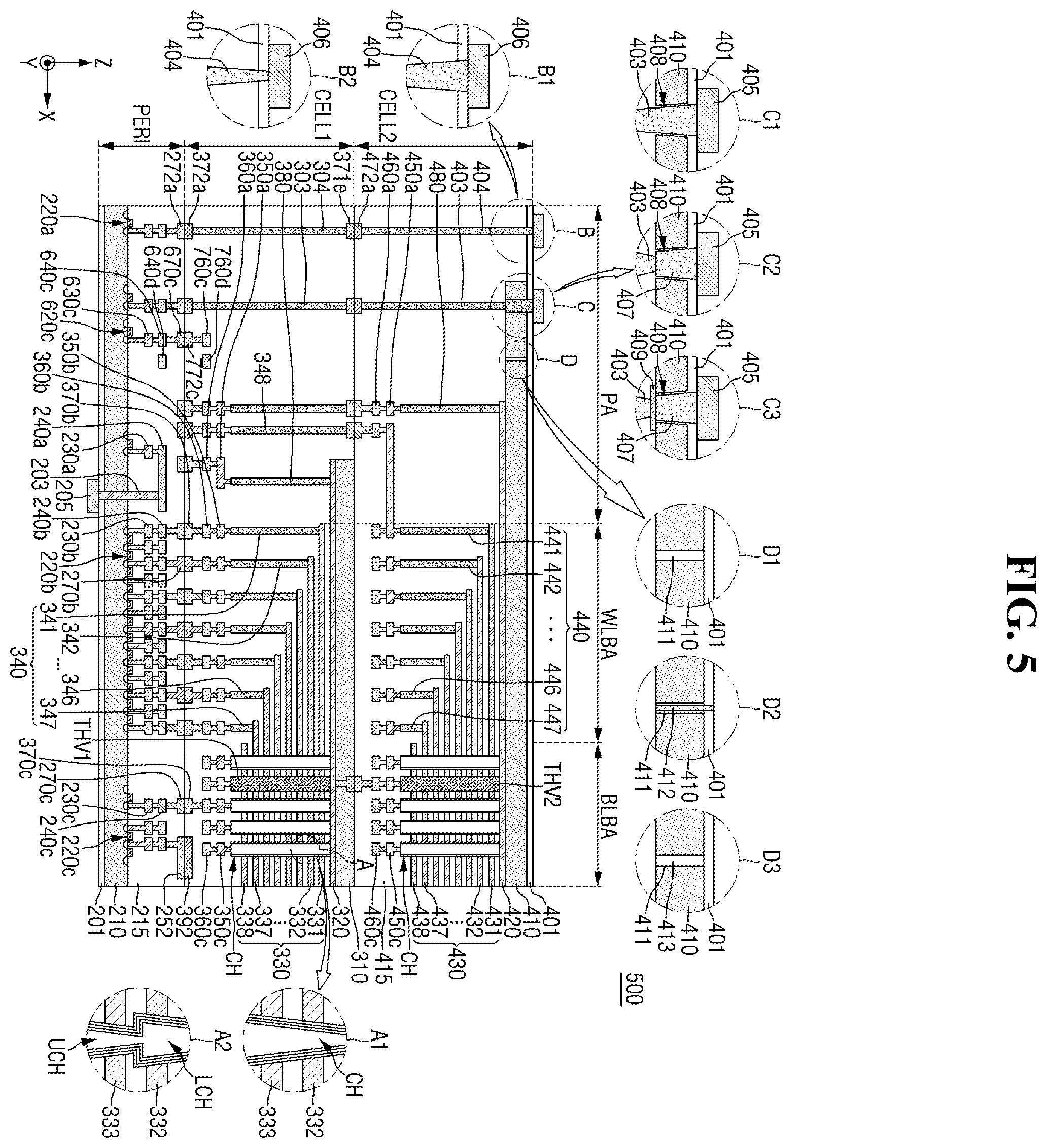Patent US12581919 Figure 5 – Nonvolatile memory devices and memory systems including the same
