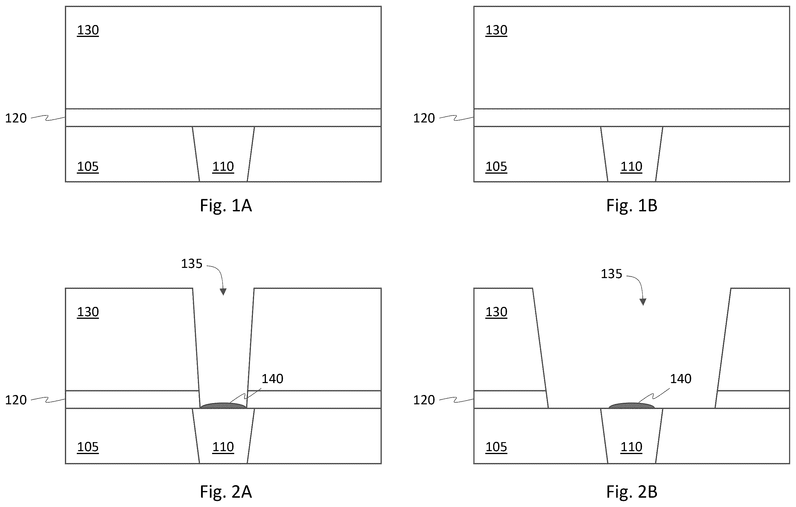 Patent US12581925 Figure 1 – Selective metal cap in an interconnect structure