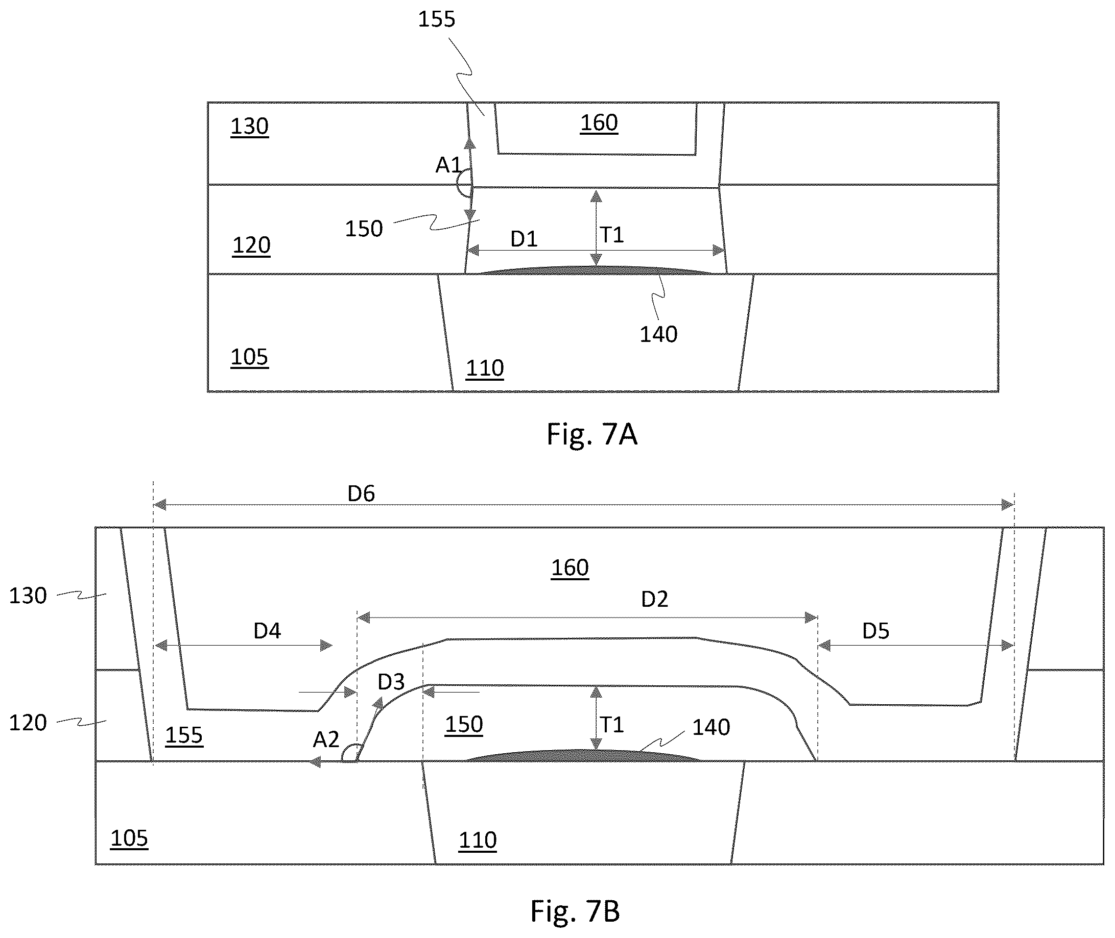 Patent US12581925 Figure 4 – Selective metal cap in an interconnect structure