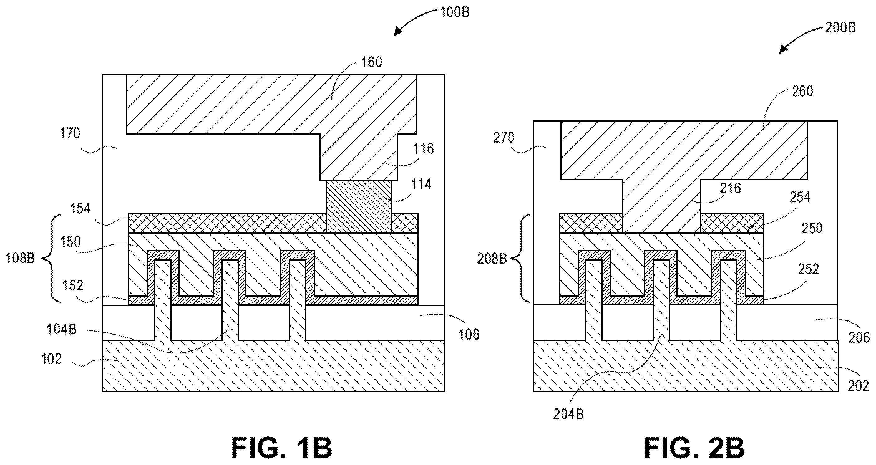 Patent US12581927 Figure 2 – Contact over active gate structures with conductive trench contact taps for advanced integrated circuit structure fabrication