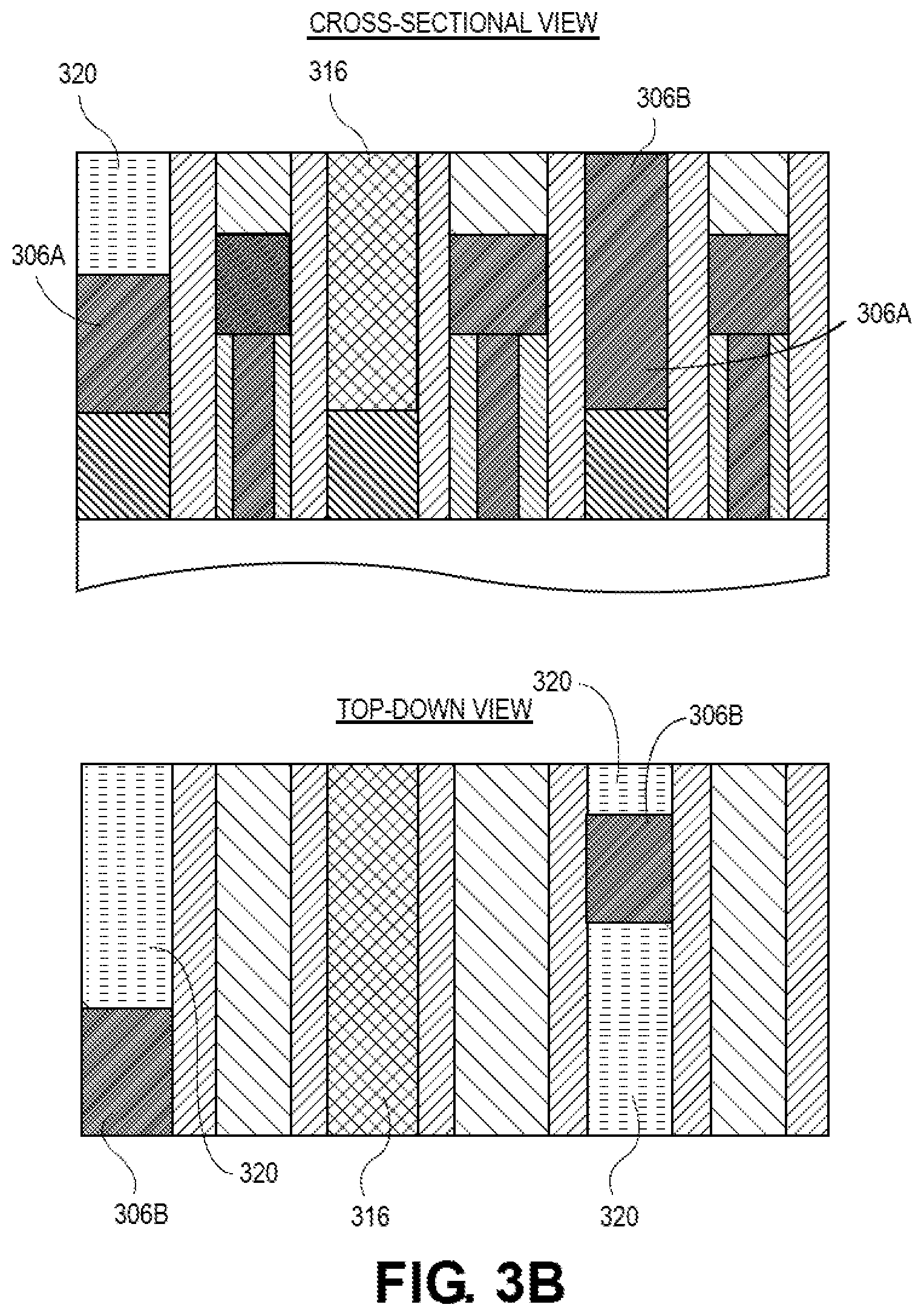 Patent US12581927 Figure 4 – Contact over active gate structures with conductive trench contact taps for advanced integrated circuit structure fabrication