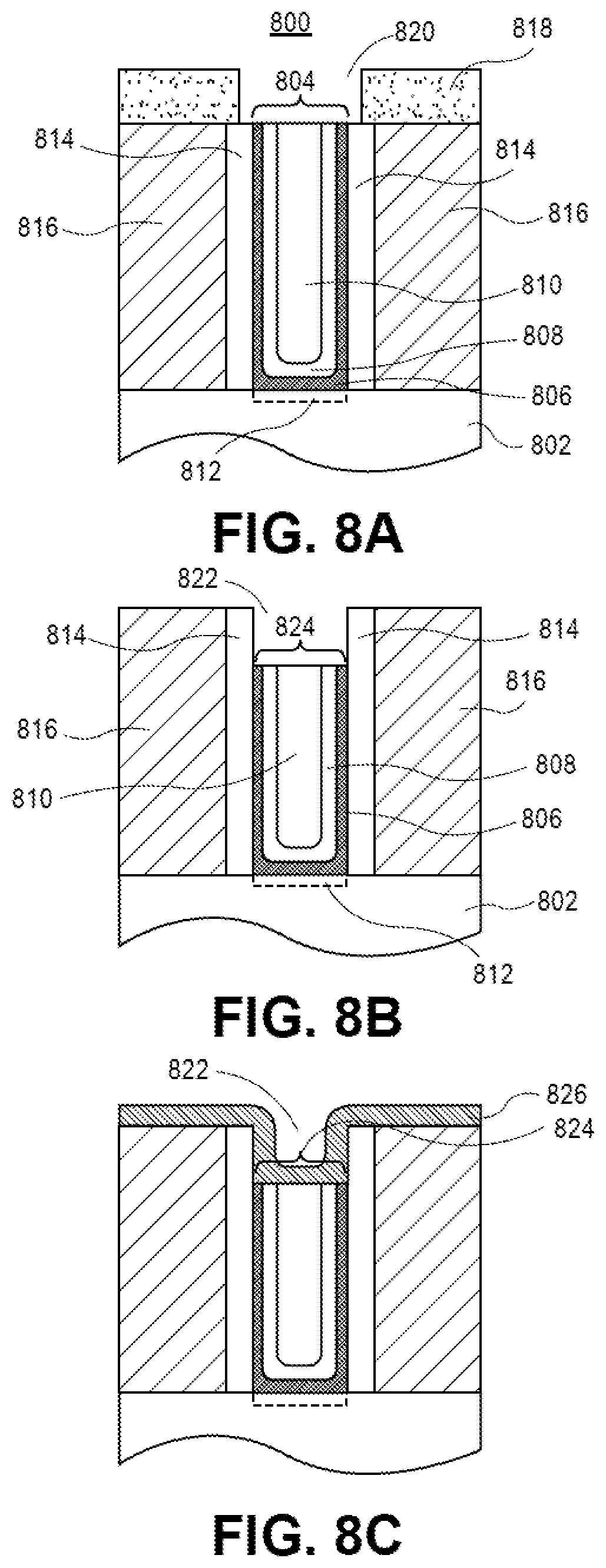 Patent US12581927 Figure 10 – Contact over active gate structures with conductive trench contact taps for advanced integrated circuit structure fabrication