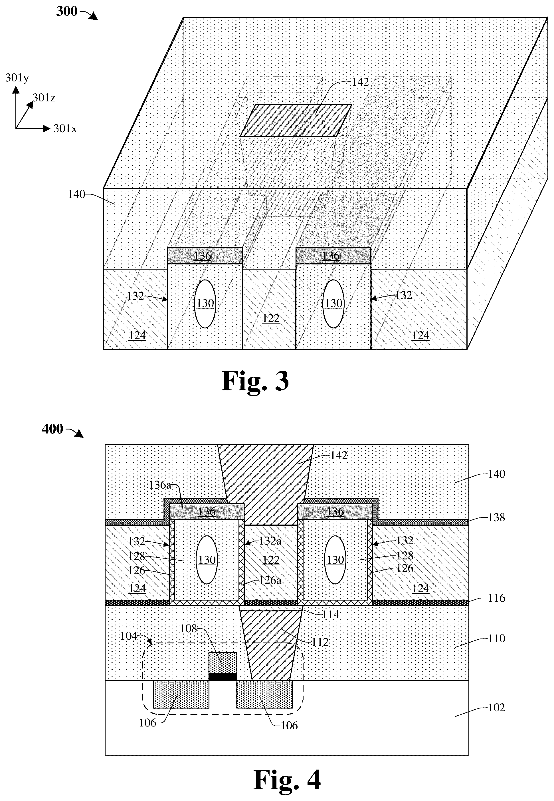 Patent US12581928 Figure 2 – Interconnect structure with protective etch-stop
