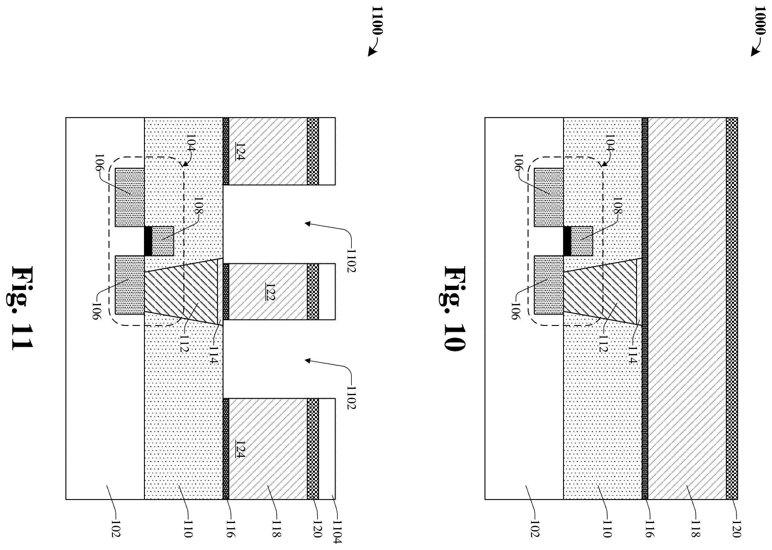Patent US12581928 Figure 5 – Interconnect structure with protective etch-stop