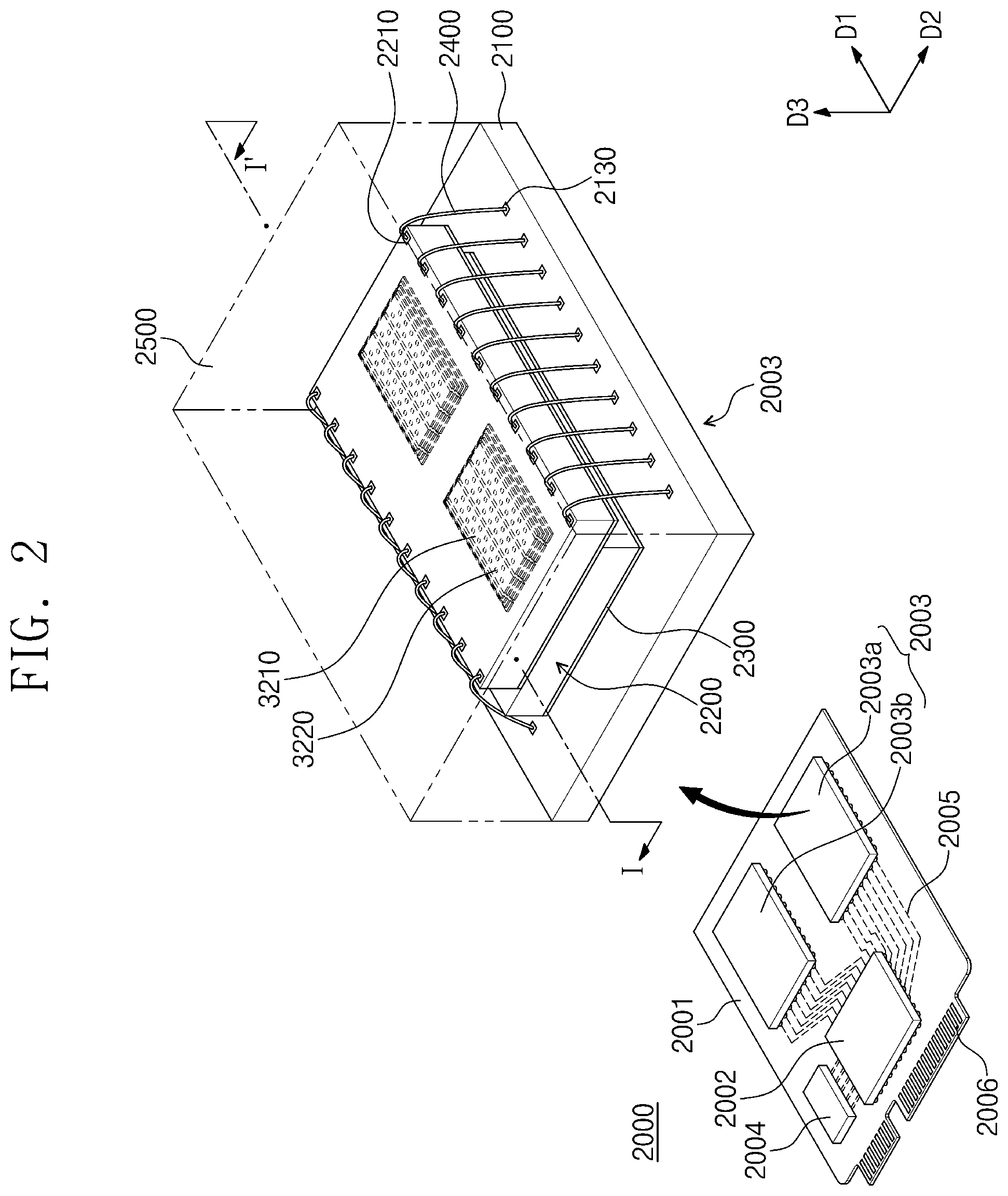 Patent US12581930 Figure 2 – Semiconductor device including electrodes each having a pad part and electronic system including the same