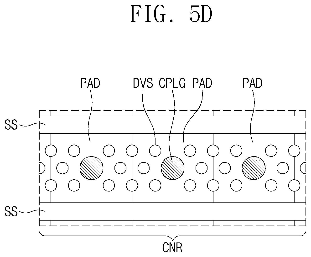 Patent US12581930 Figure 7 – Semiconductor device including electrodes each having a pad part and electronic system including the same