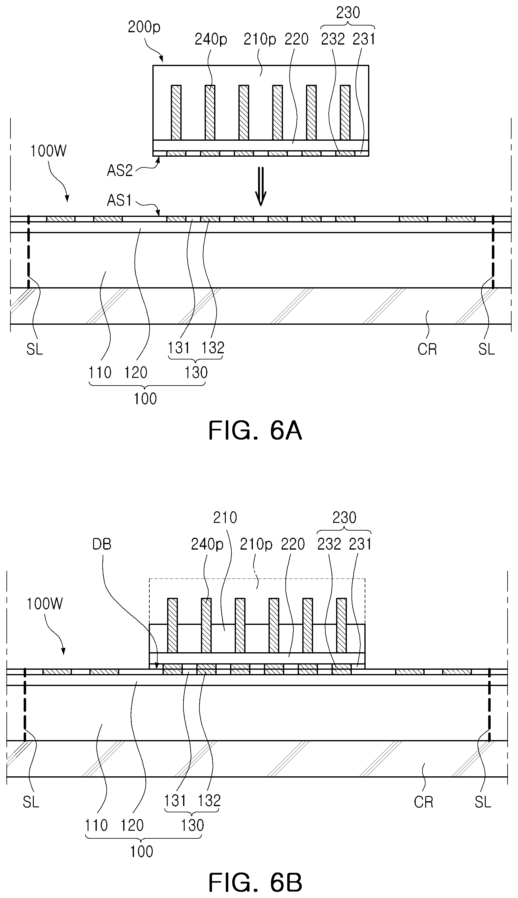 Patent US12581931 Figure 6 – Semiconductor package and method of manufacturing the same