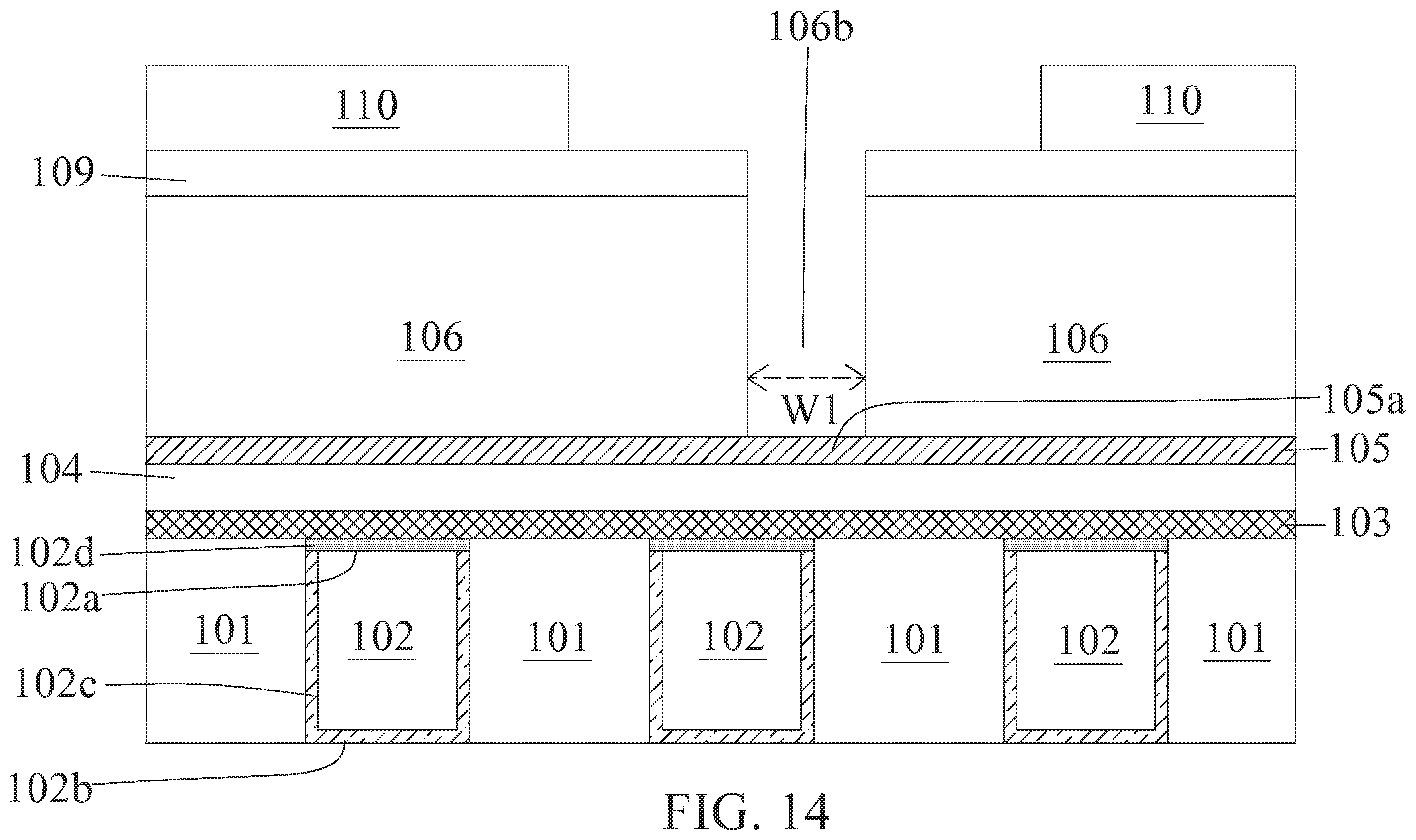 Patent US12581934 Figure 11 – Semiconductor structure and manufacturing method thereof