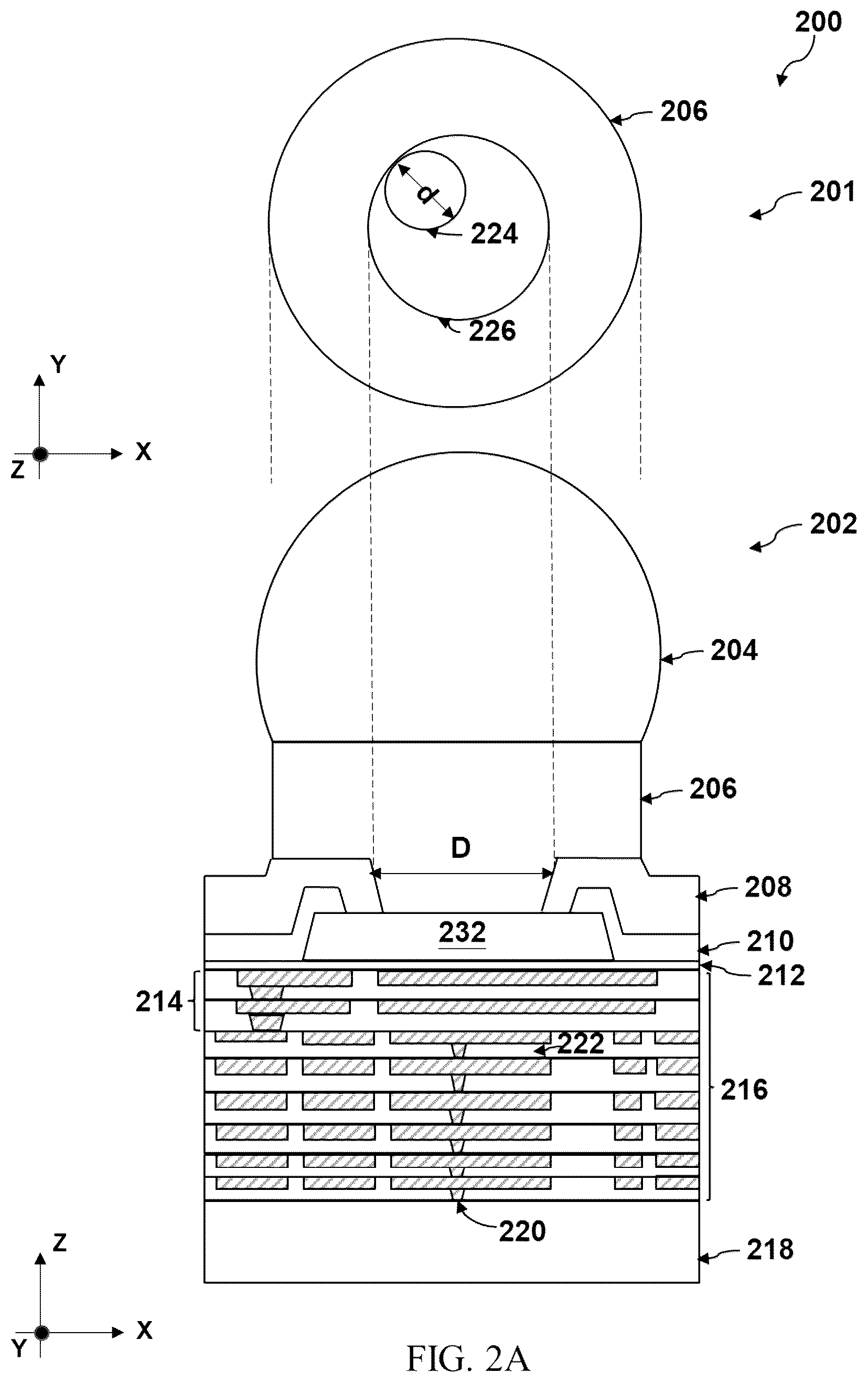 Patent US12581935 Figure 3 – Stacked via structures and methods for forming the same