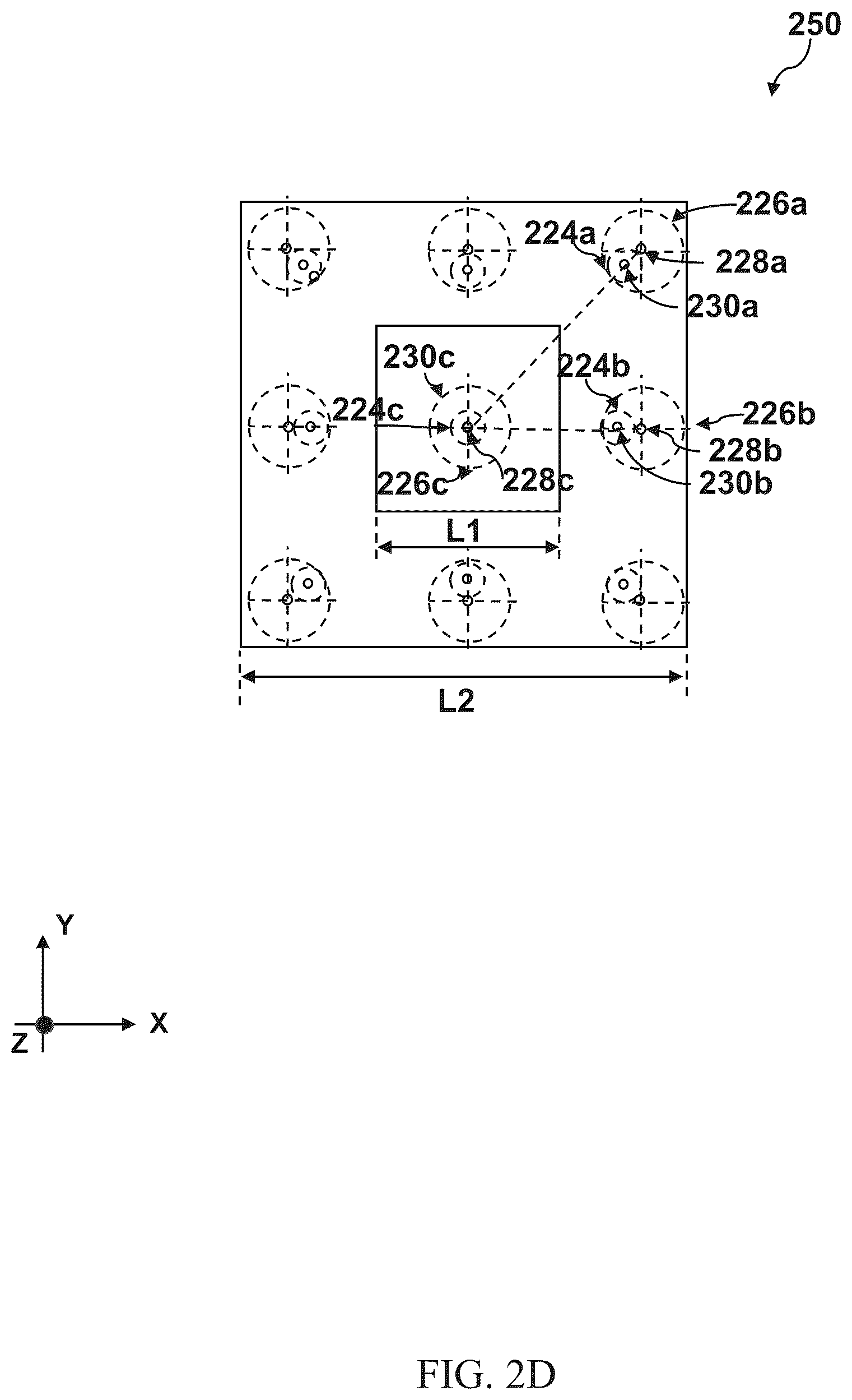 Patent US12581935 Figure 5 – Stacked via structures and methods for forming the same