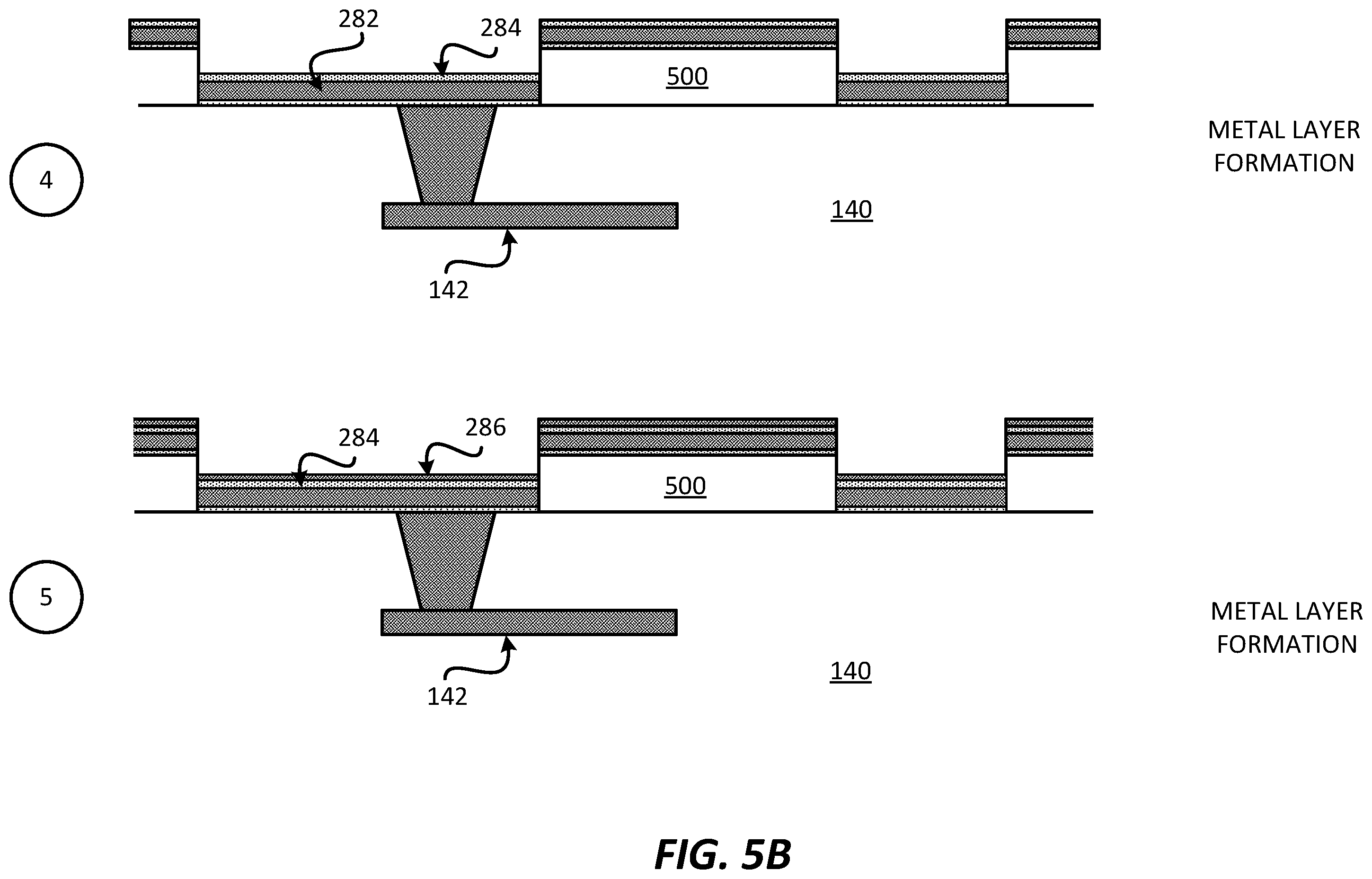 Patent US12581937 Figure 6 – Integrated device comprising metallization interconnects