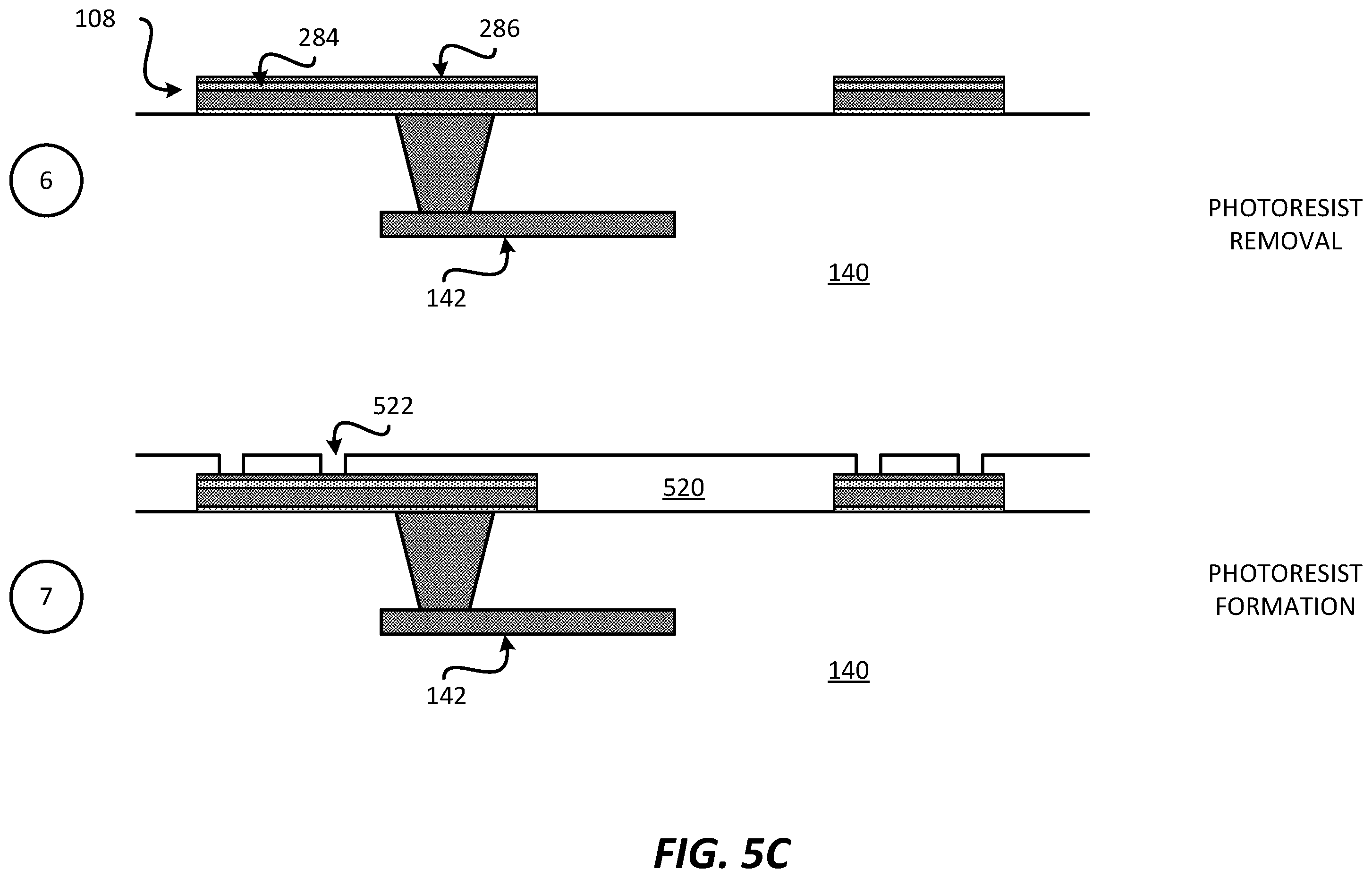 Patent US12581937 Figure 7 – Integrated device comprising metallization interconnects