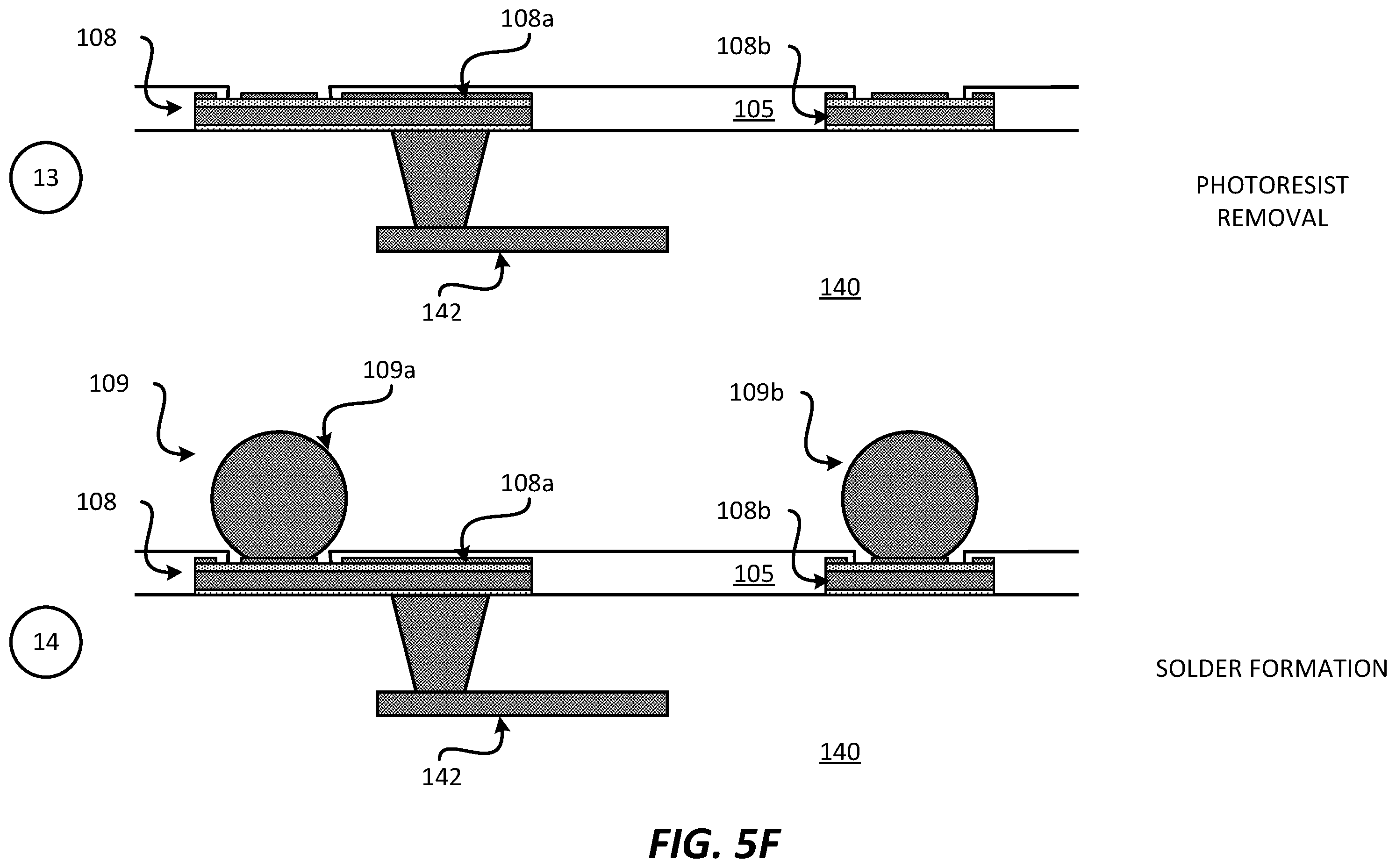 Patent US12581937 Figure 10 – Integrated device comprising metallization interconnects
