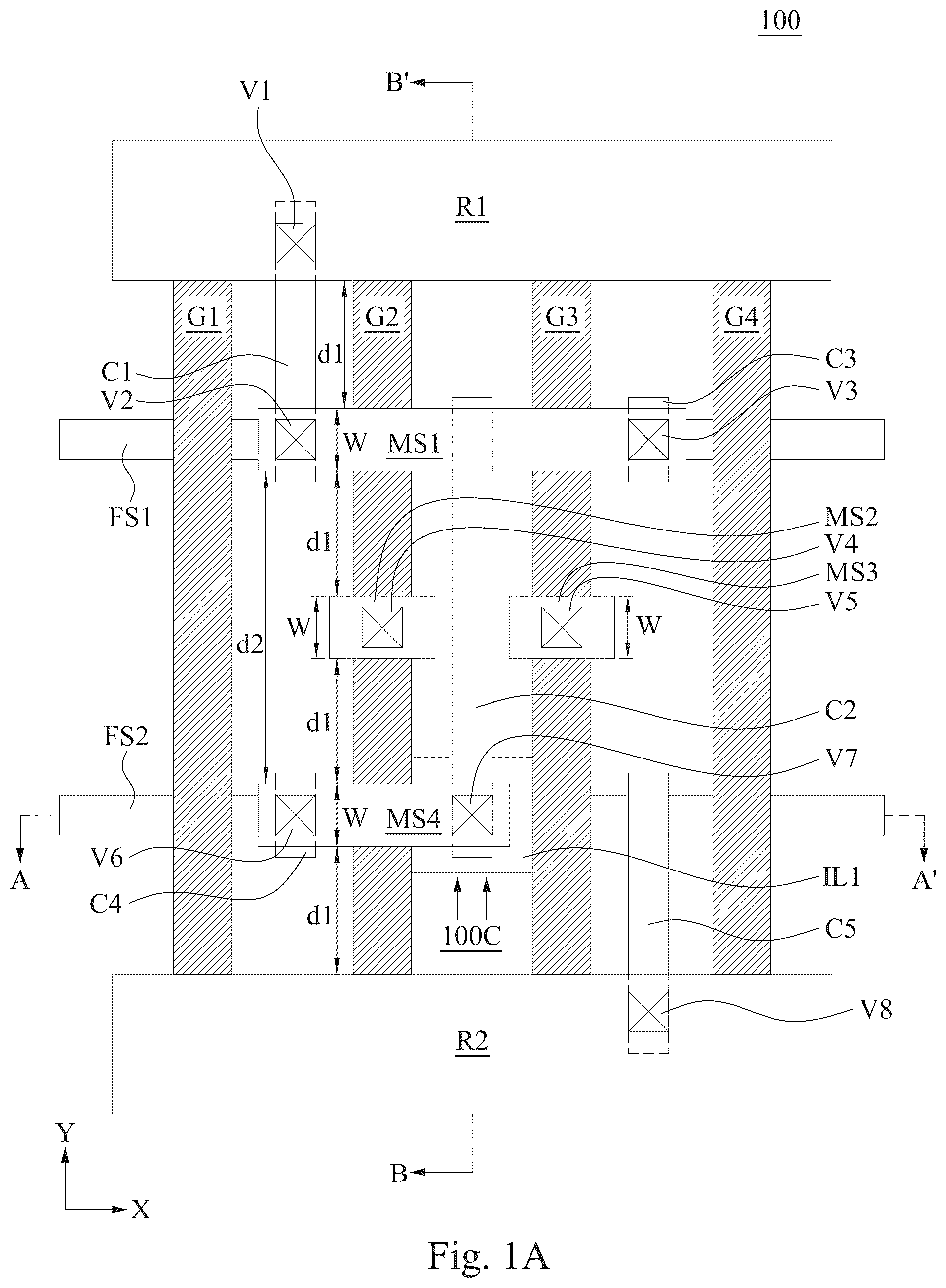Patent US12581939 Figure 1 – Contact structure manufacturing method