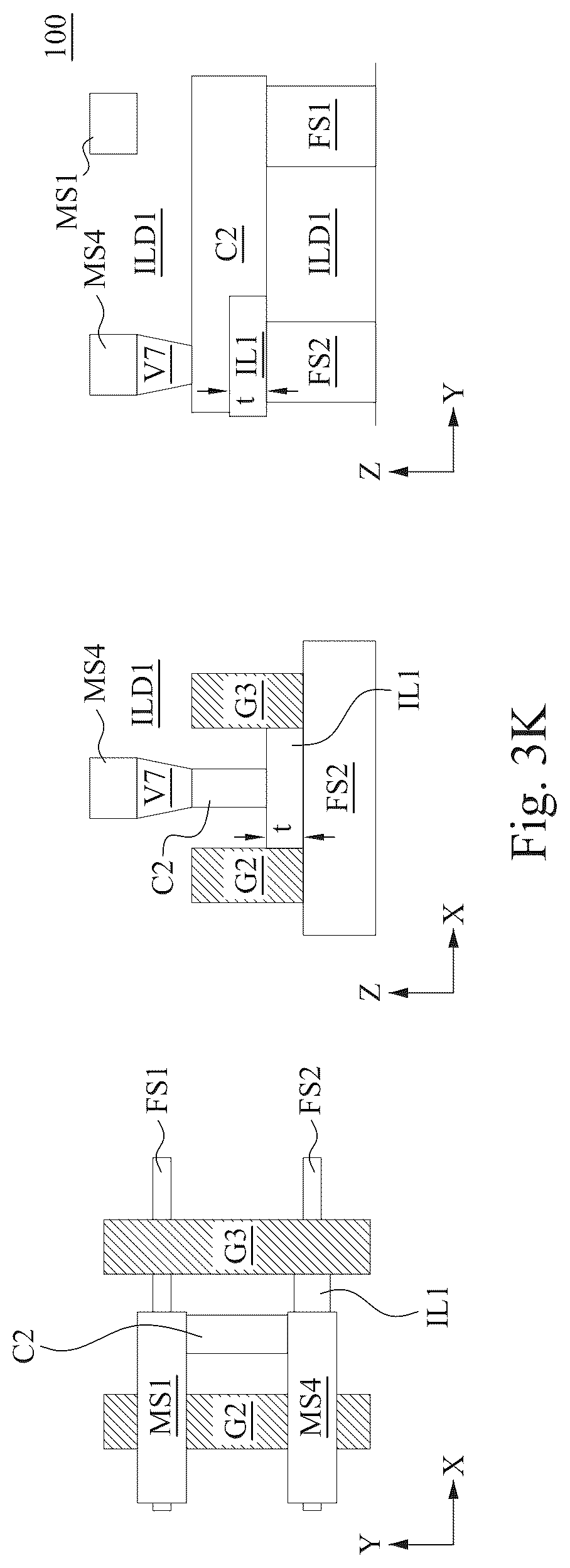 Patent US12581939 Figure 9 – Contact structure manufacturing method