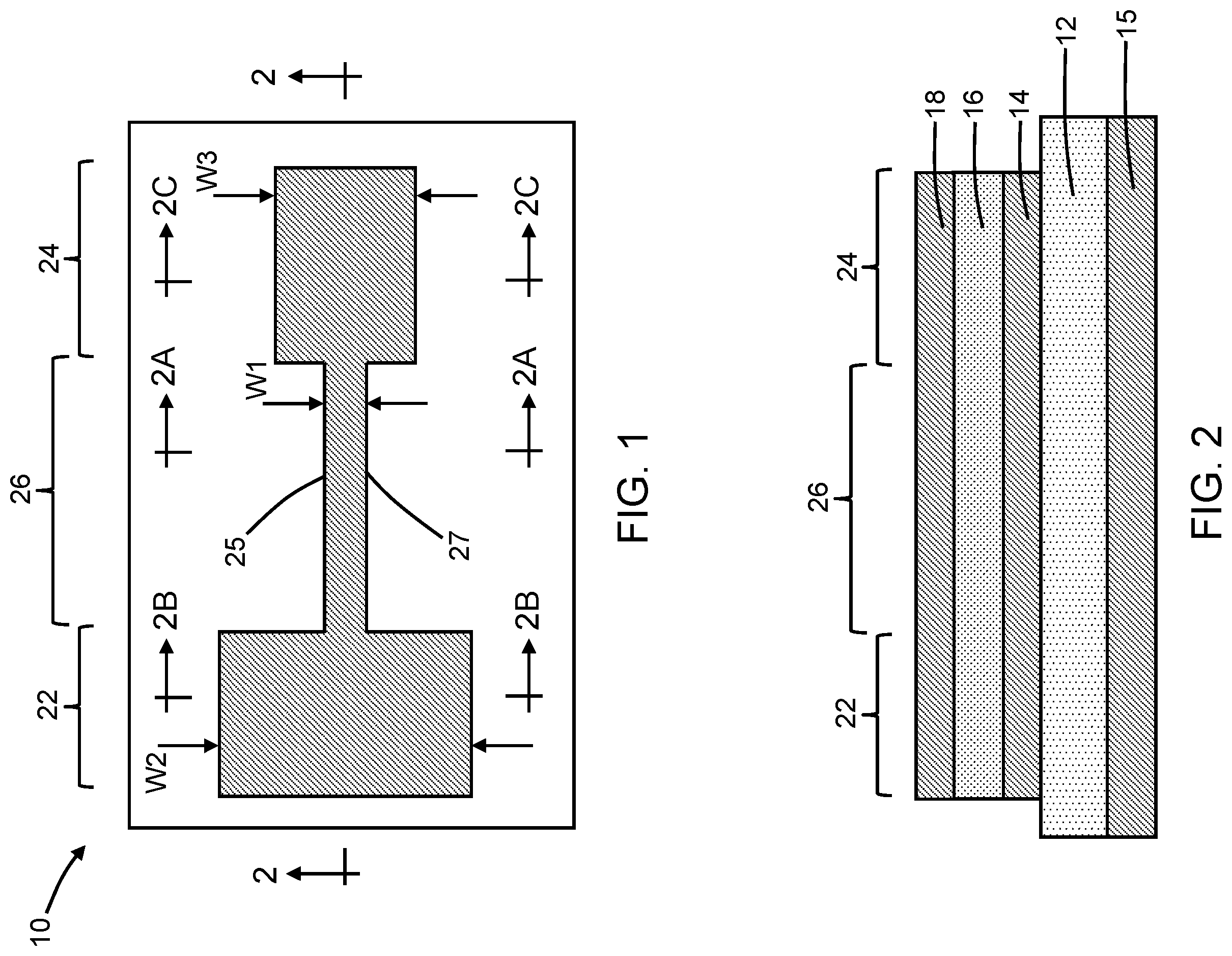 Patent US12581942 Figure 1 – Electronic fuses with an airgap under the fuse link