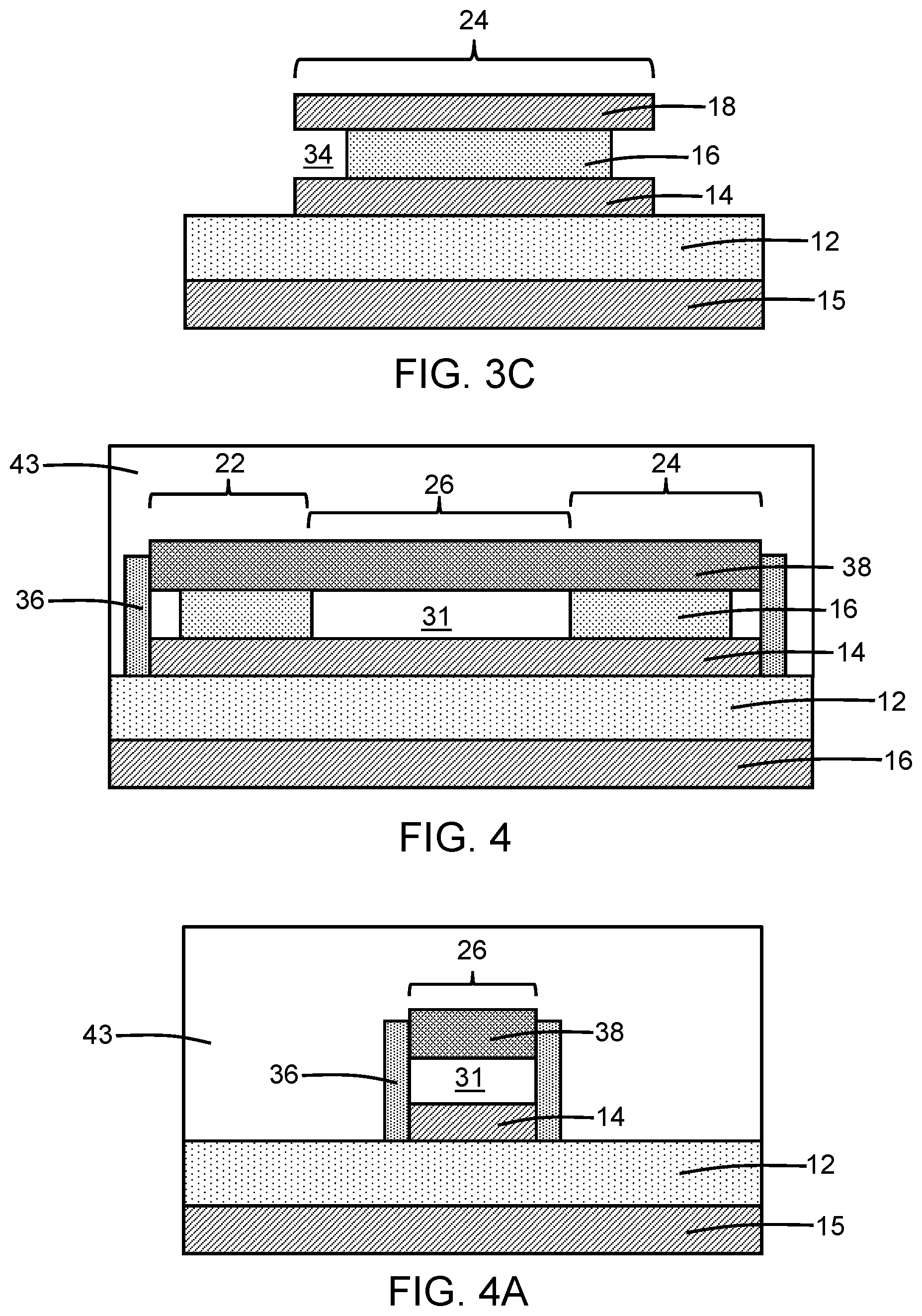 Patent US12581942 Figure 4 – Electronic fuses with an airgap under the fuse link
