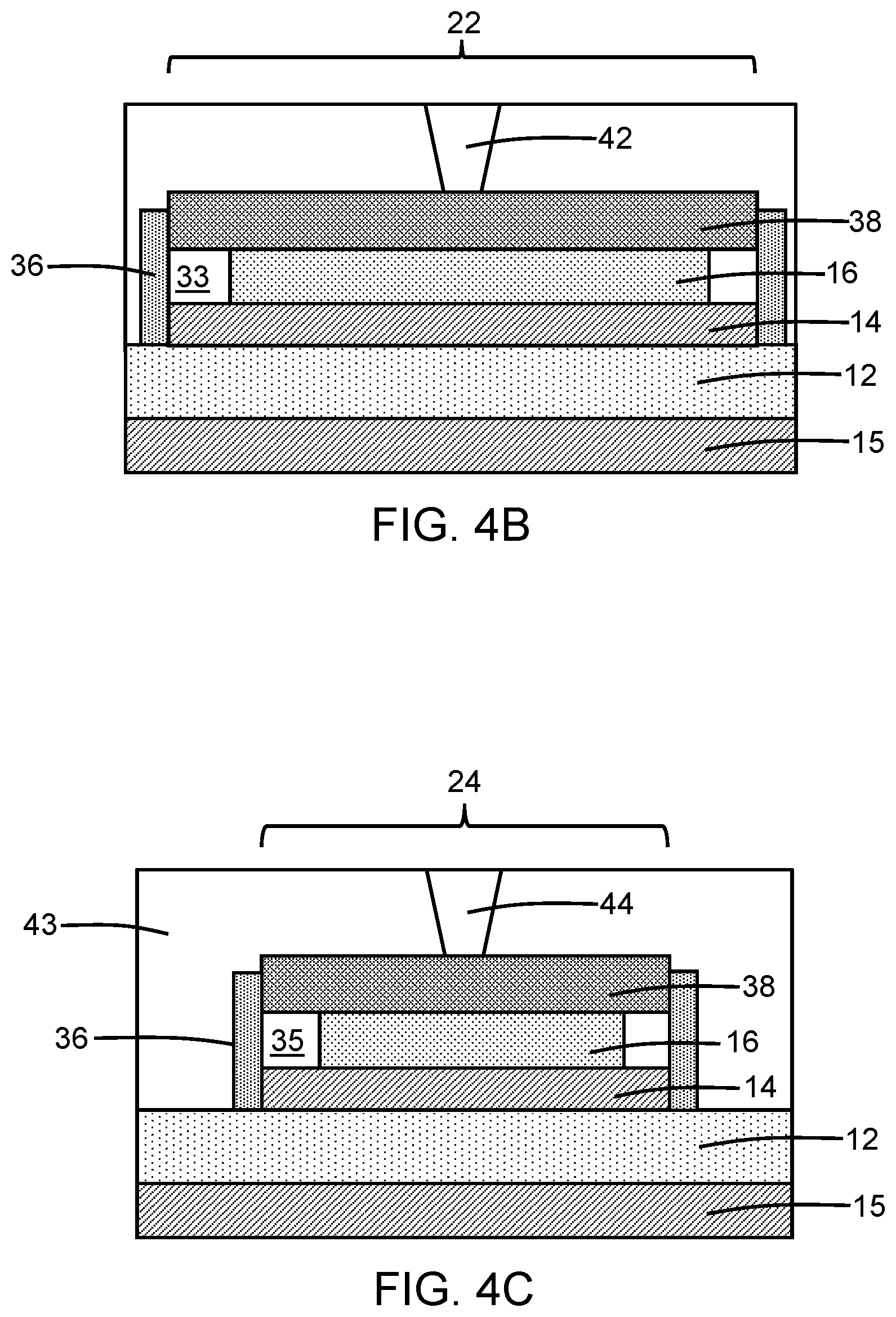 Patent US12581942 Figure 5 – Electronic fuses with an airgap under the fuse link