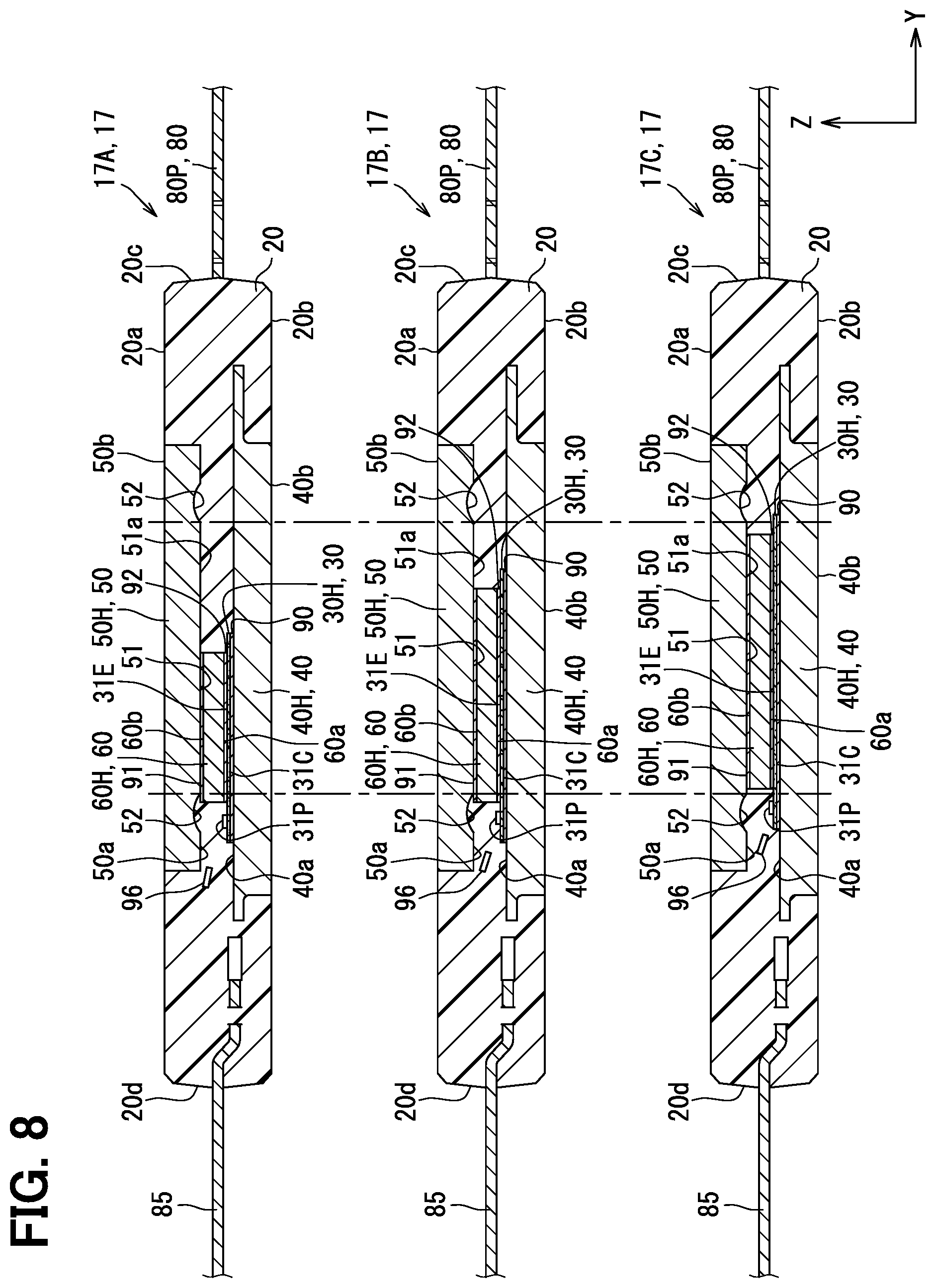 Patent US12581946 Figure 8 – Semiconductor device and power converter