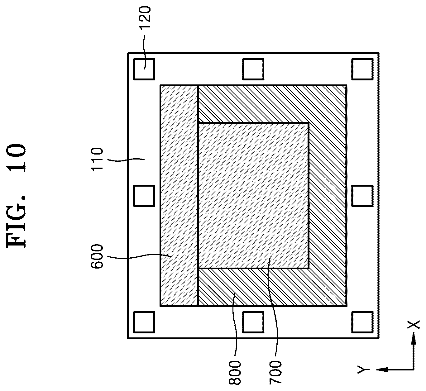 Patent US12581948 Figure 10 – Semiconductor package