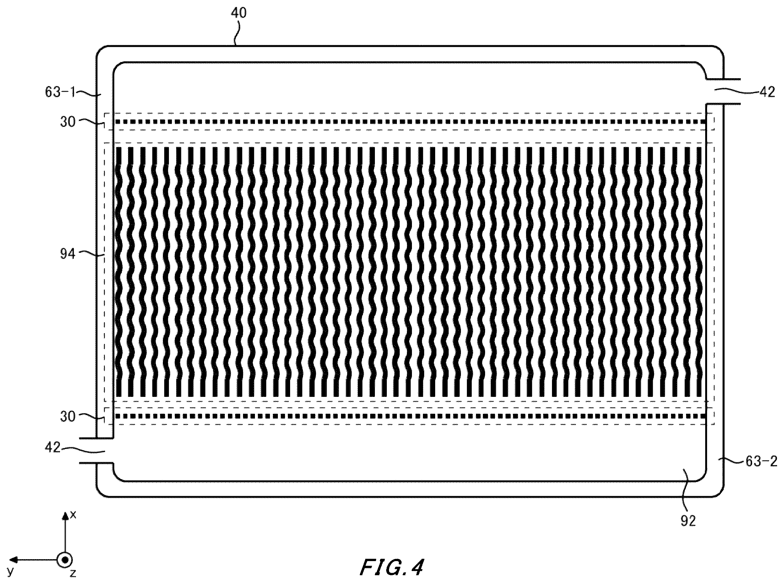 Patent US12581950 Figure 5 – Semiconductor cooling apparatus with uniform flow distribution structures