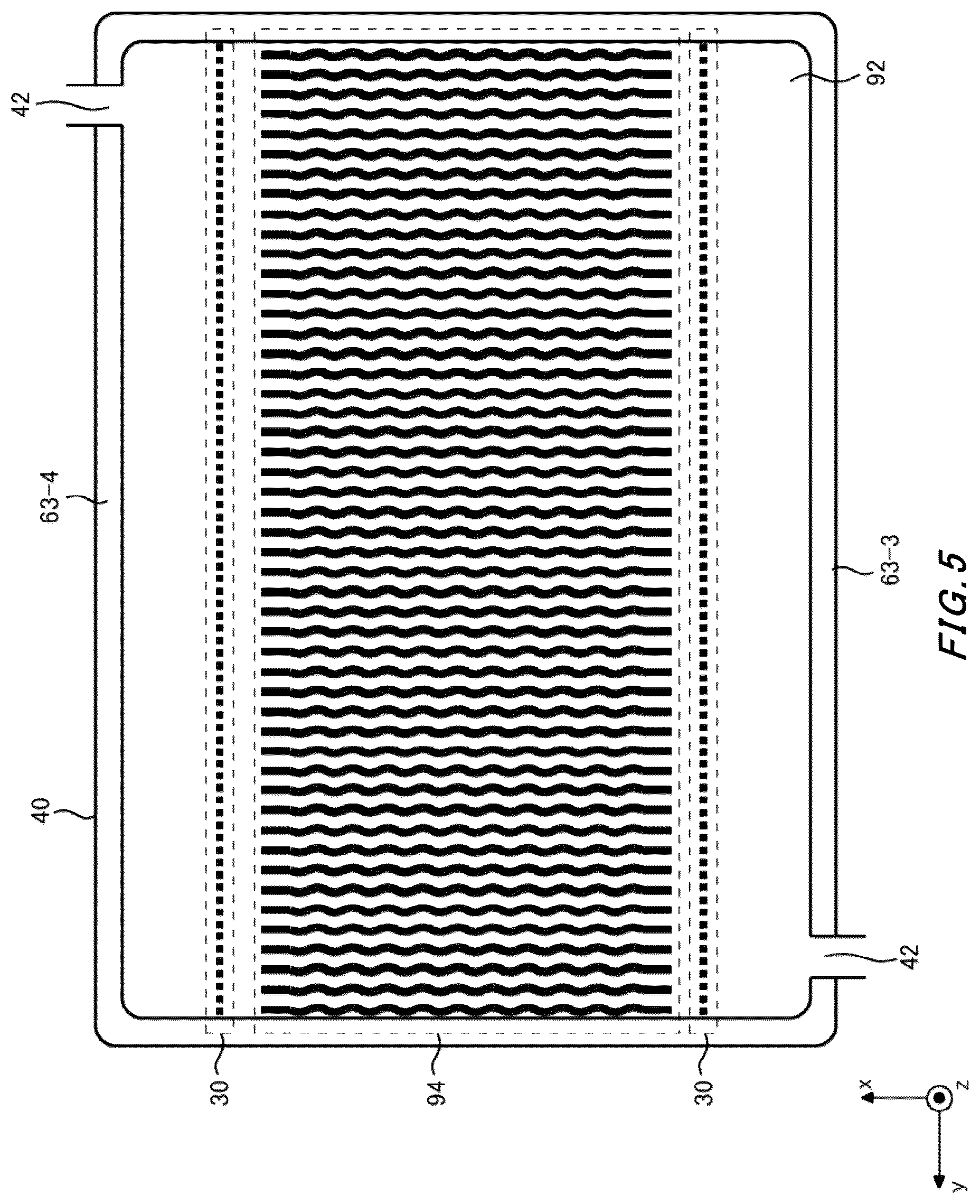 Patent US12581950 Figure 6 – Semiconductor cooling apparatus with uniform flow distribution structures