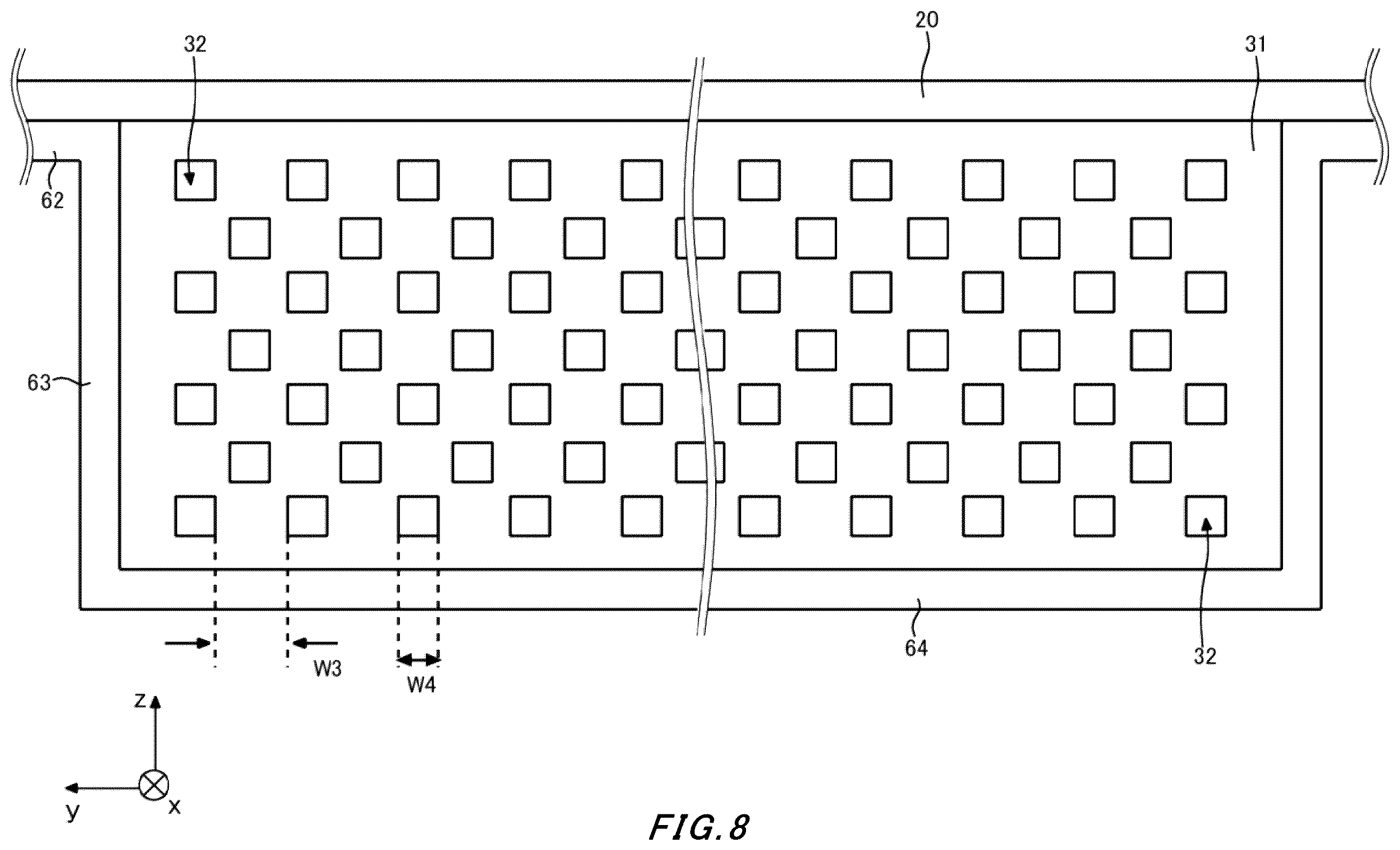Patent US12581950 Figure 9 – Semiconductor cooling apparatus with uniform flow distribution structures