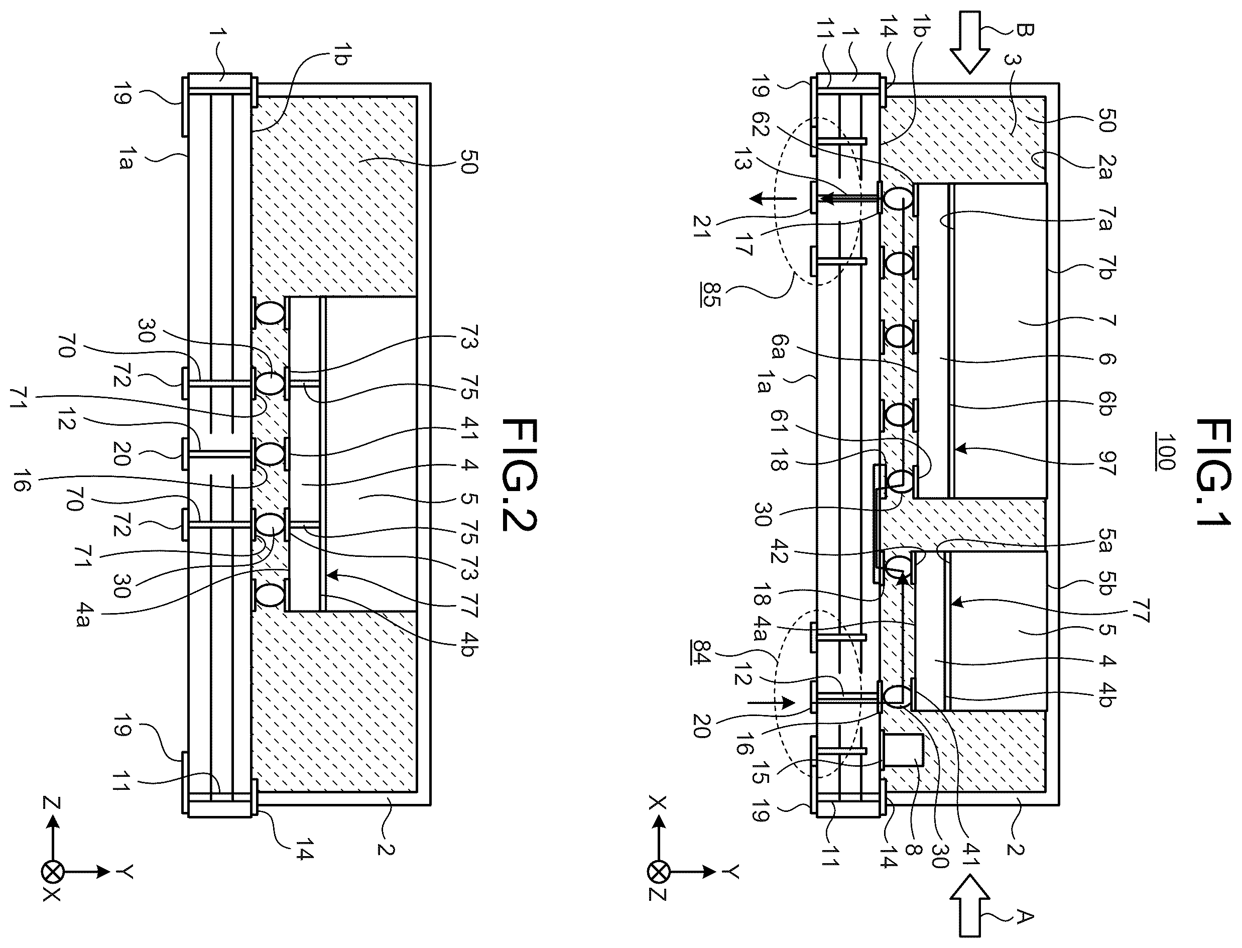 Patent US12581953 Figure 1 – Microwave device having a conductive heat spreader and antenna having microwave device