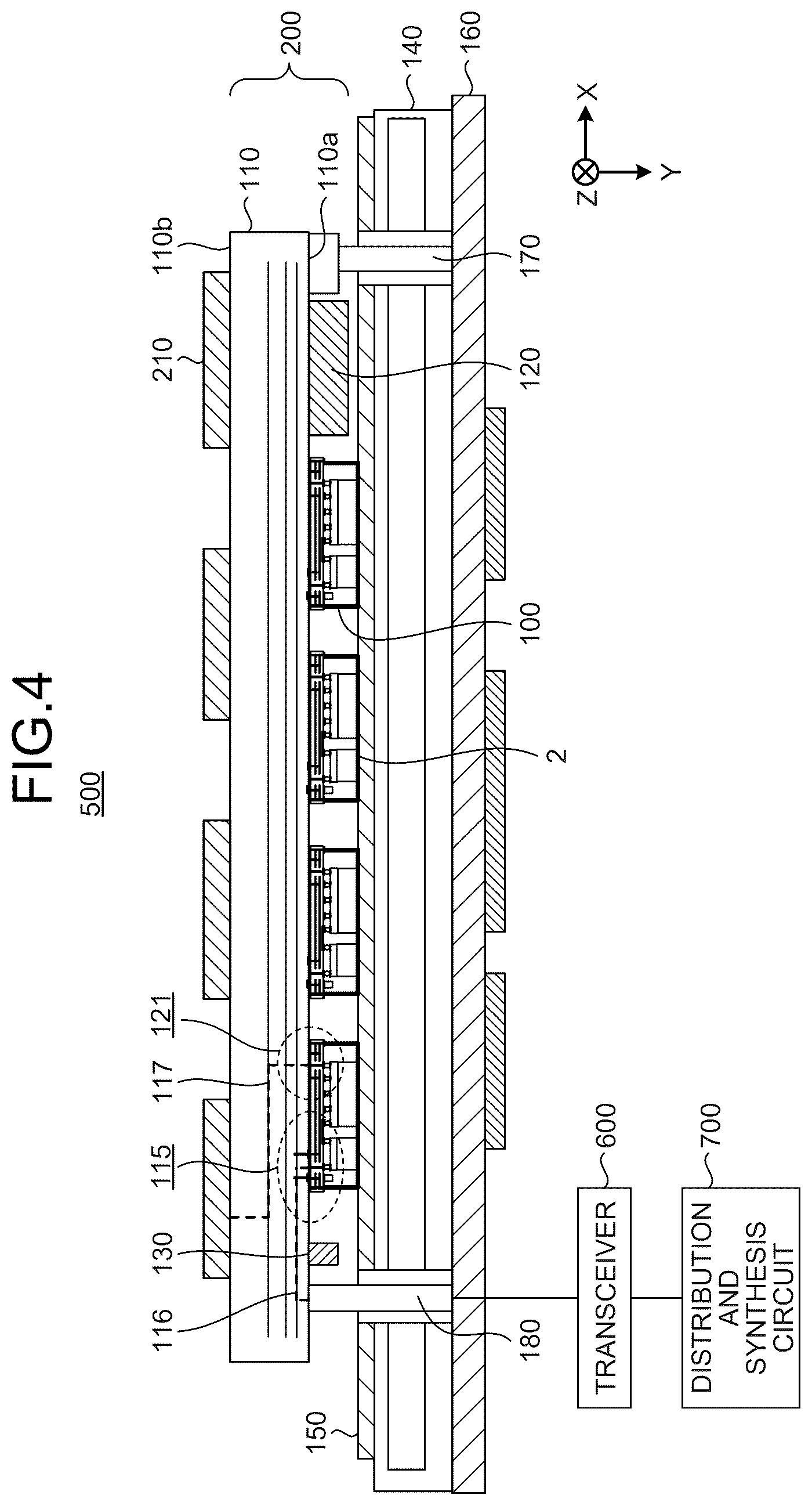 Patent US12581953 Figure 3 – Microwave device having a conductive heat spreader and antenna having microwave device