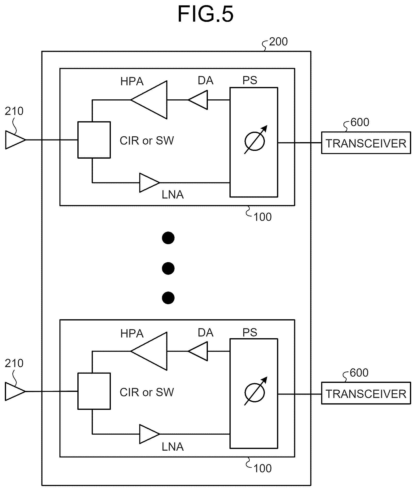 Patent US12581953 Figure 4 – Microwave device having a conductive heat spreader and antenna having microwave device