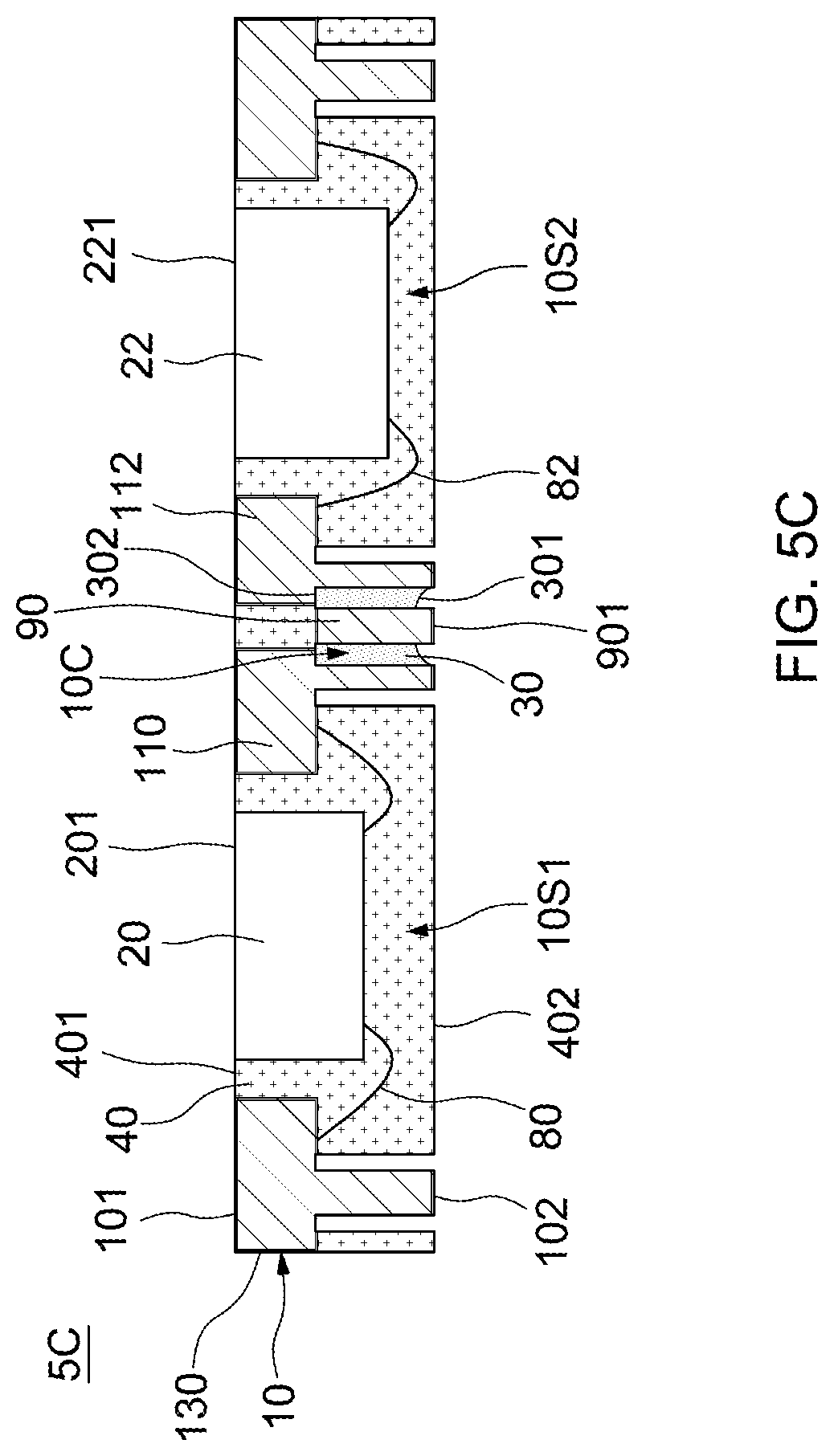 Patent US12581954 Figure 13 – Semiconductor device package and method of manufacturing the same