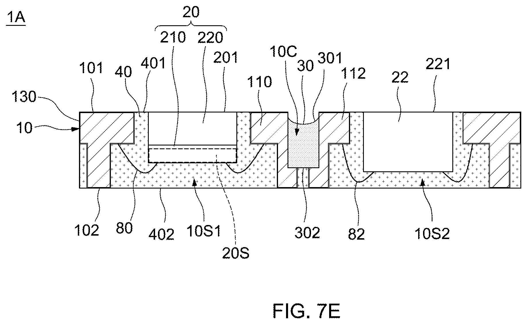 Patent US12581954 Figure 19 – Semiconductor device package and method of manufacturing the same