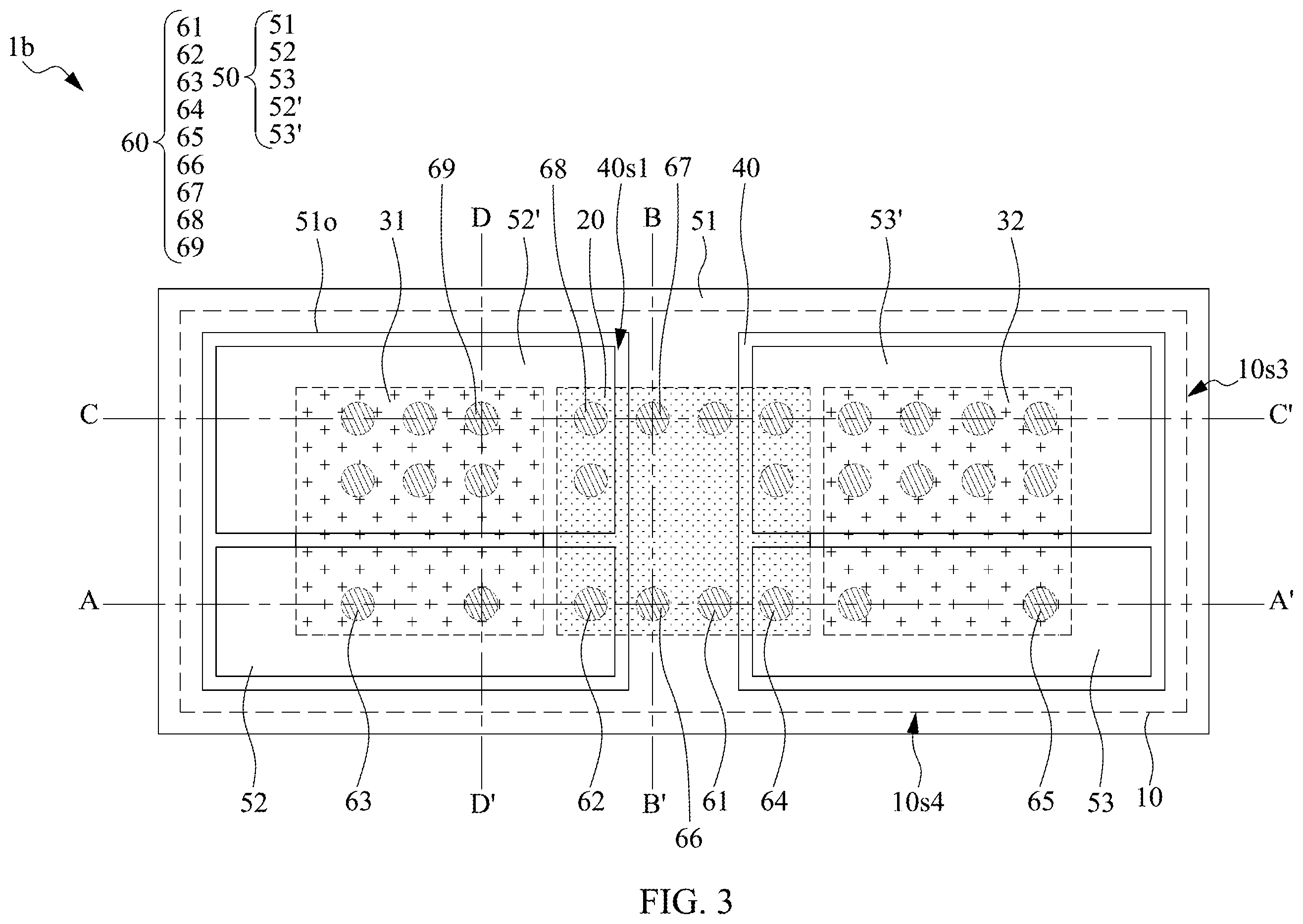 Patent US12581955 Figure 6 – Electronic devices comprising voltage regulator and electromagnetic interference (EMI) shielding structure transmitting voltages
