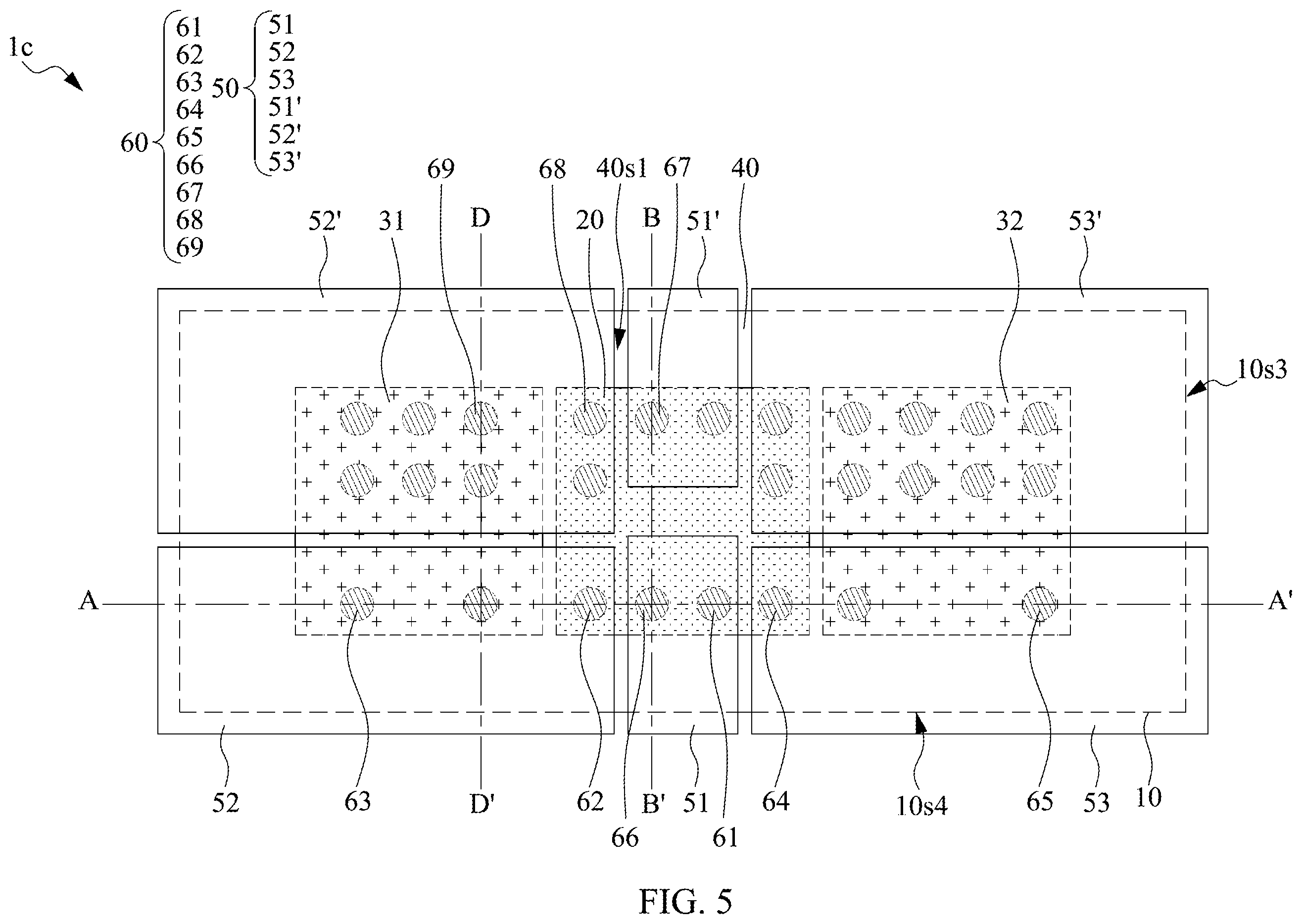Patent US12581955 Figure 12 – Electronic devices comprising voltage regulator and electromagnetic interference (EMI) shielding structure transmitting voltages