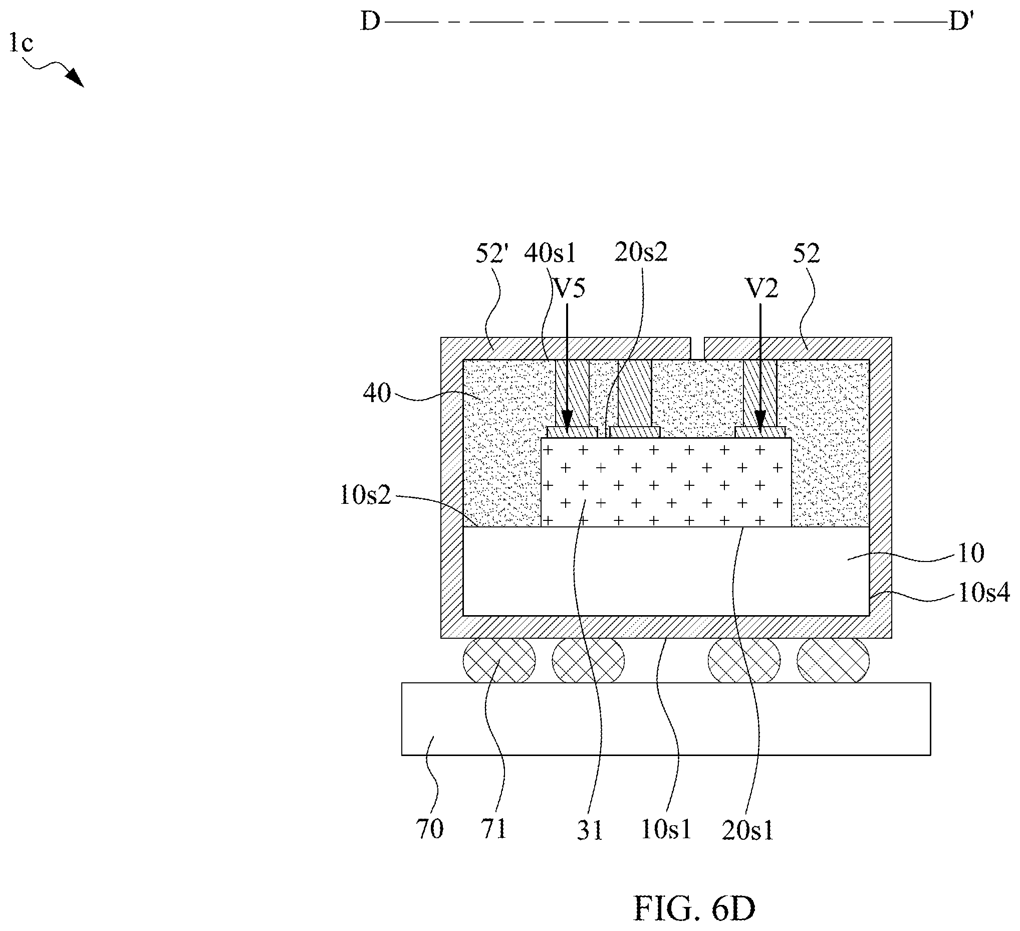Patent US12581955 Figure 16 – Electronic devices comprising voltage regulator and electromagnetic interference (EMI) shielding structure transmitting voltages