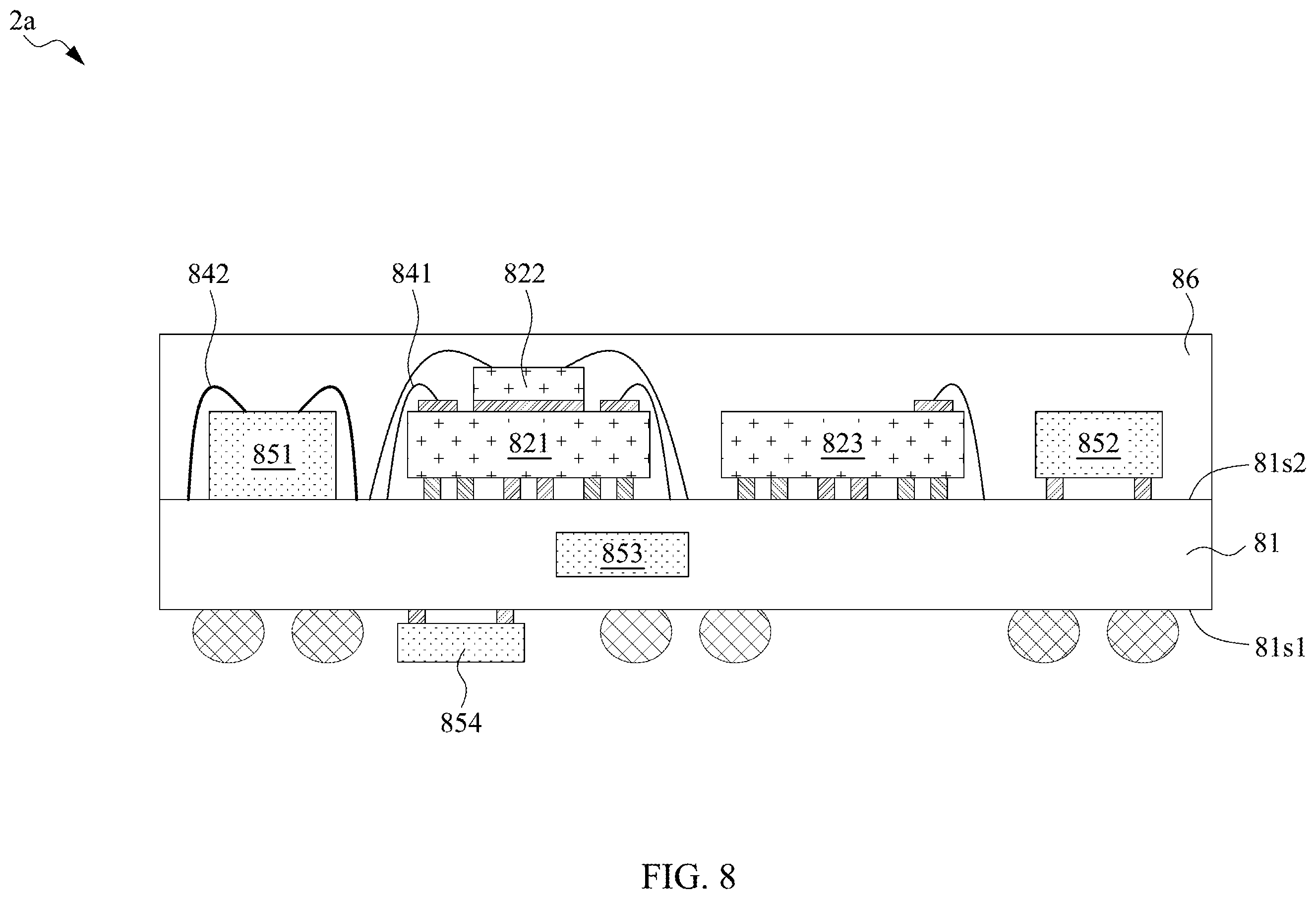 Patent US12581955 Figure 18 – Electronic devices comprising voltage regulator and electromagnetic interference (EMI) shielding structure transmitting voltages