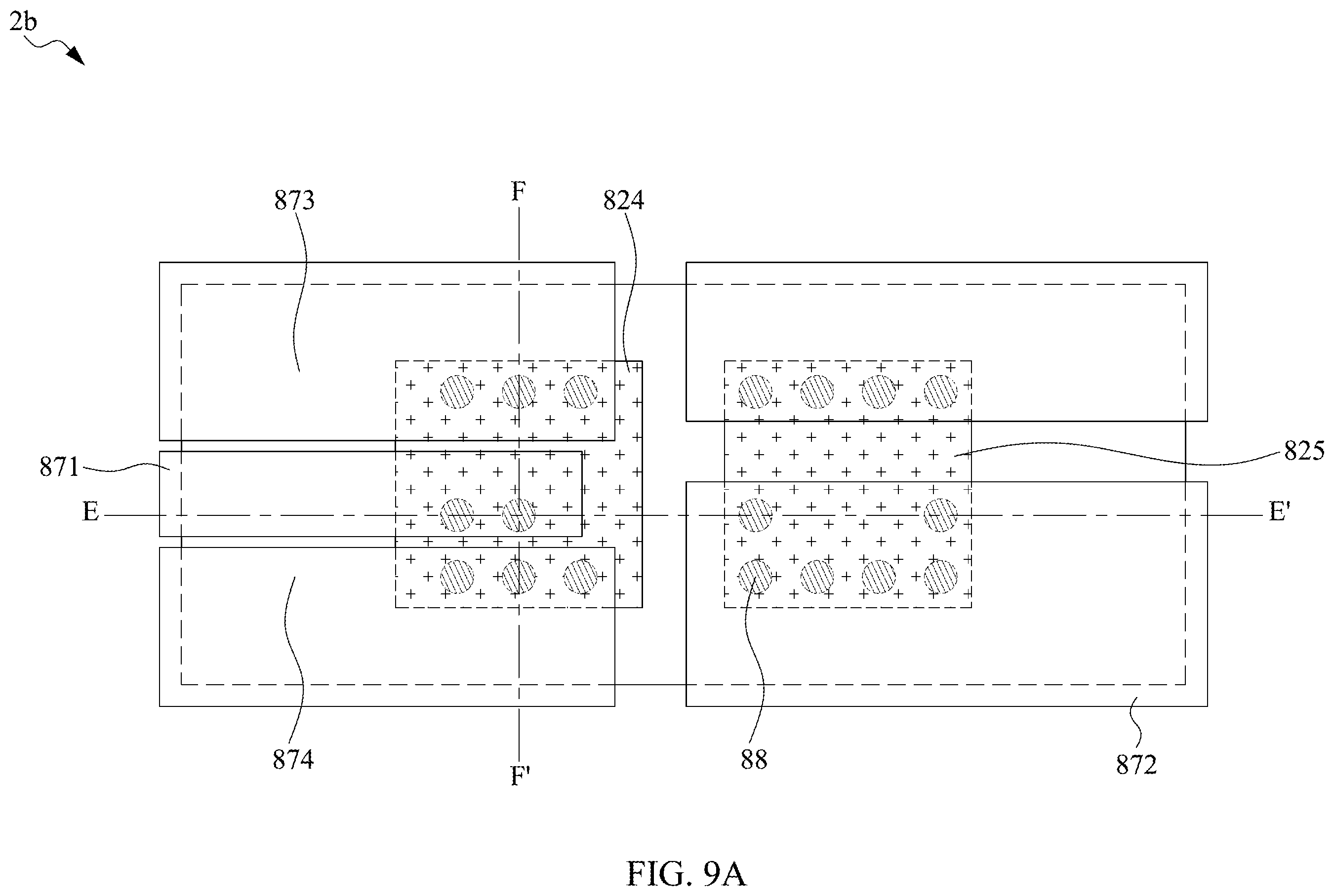 Patent US12581955 Figure 19 – Electronic devices comprising voltage regulator and electromagnetic interference (EMI) shielding structure transmitting voltages