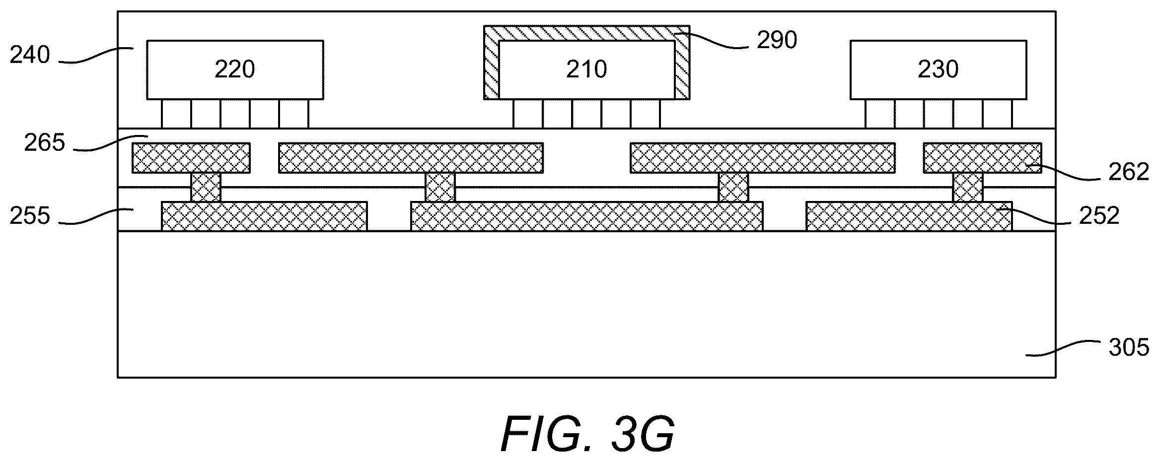 Patent US12581956 Figure 8 – Through molding contact enabled EMI shielding
