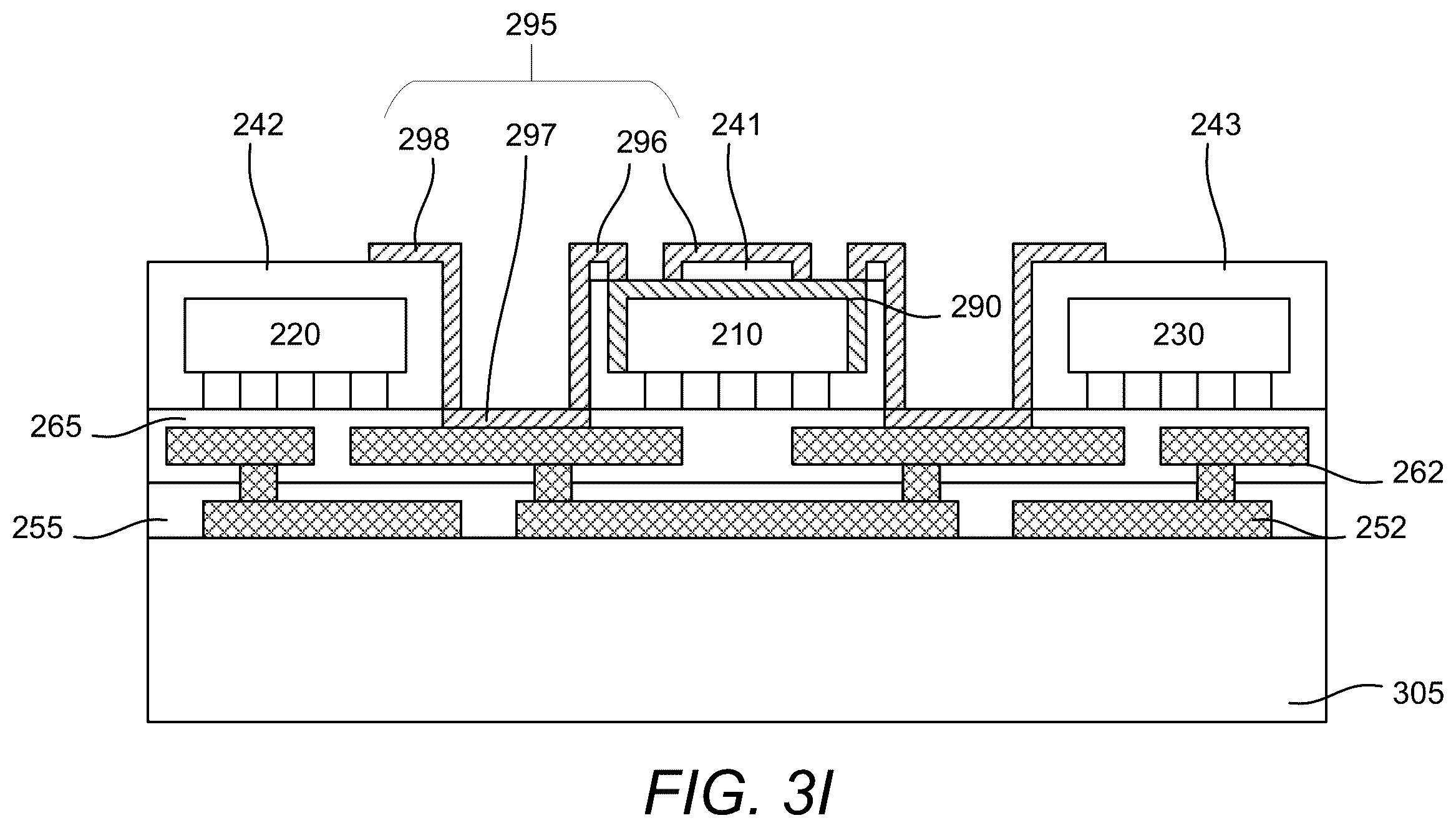 Patent US12581956 Figure 10 – Through molding contact enabled EMI shielding