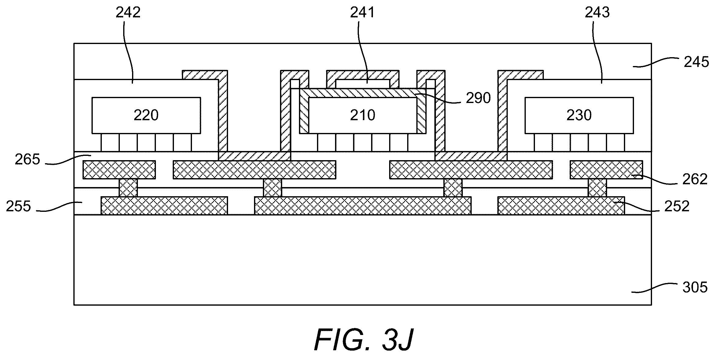 Patent US12581956 Figure 11 – Through molding contact enabled EMI shielding
