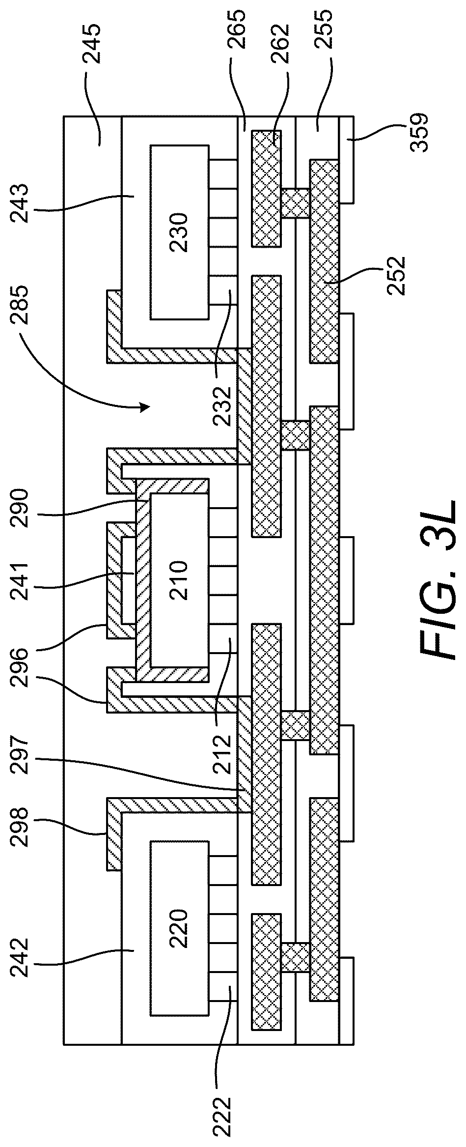 Patent US12581956 Figure 13 – Through molding contact enabled EMI shielding