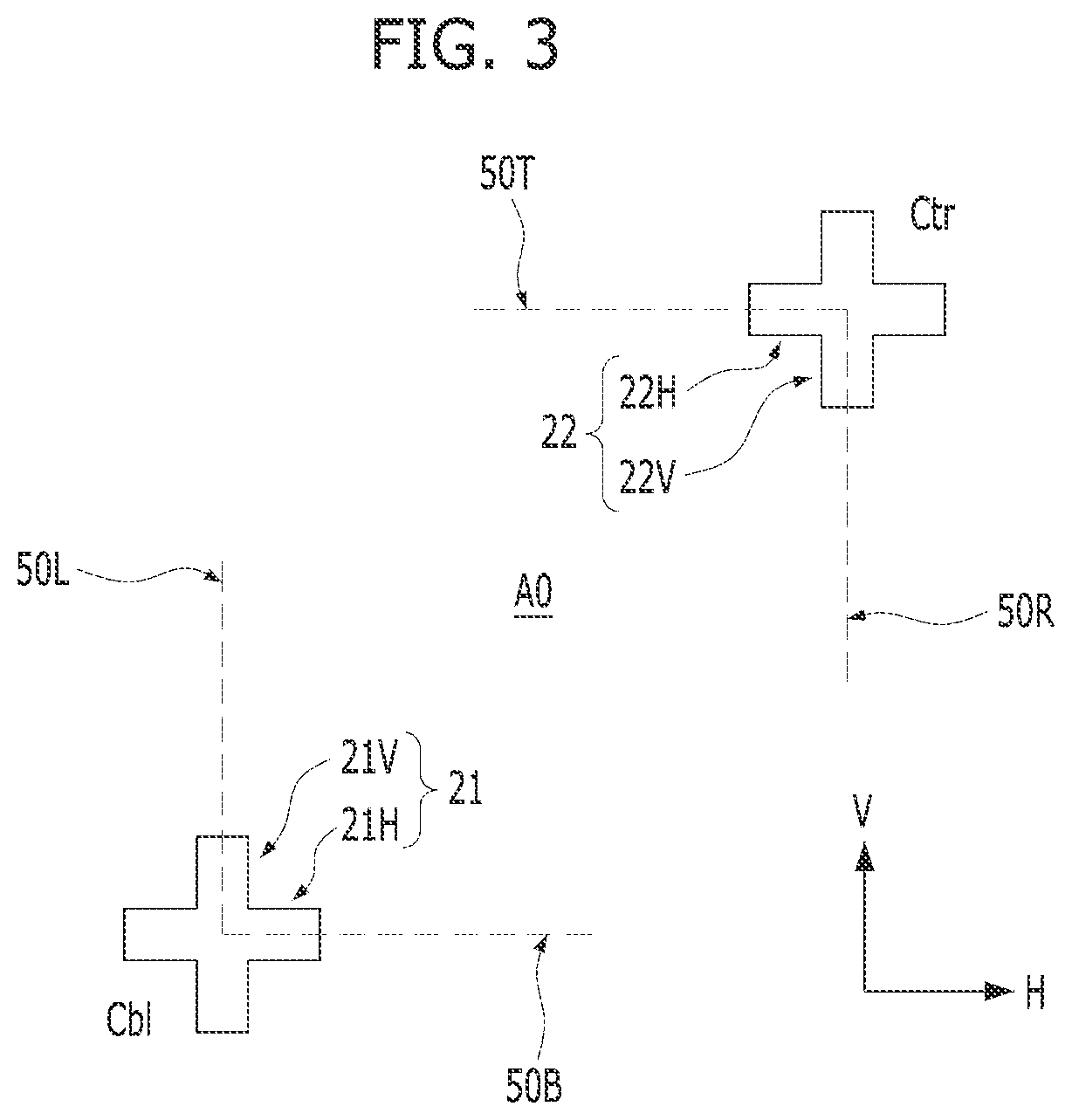 Patent US12581961 Figure 3 – Substrate having a die position mark and a semiconductor die stack structure including semiconductor dies stacked on the substrate