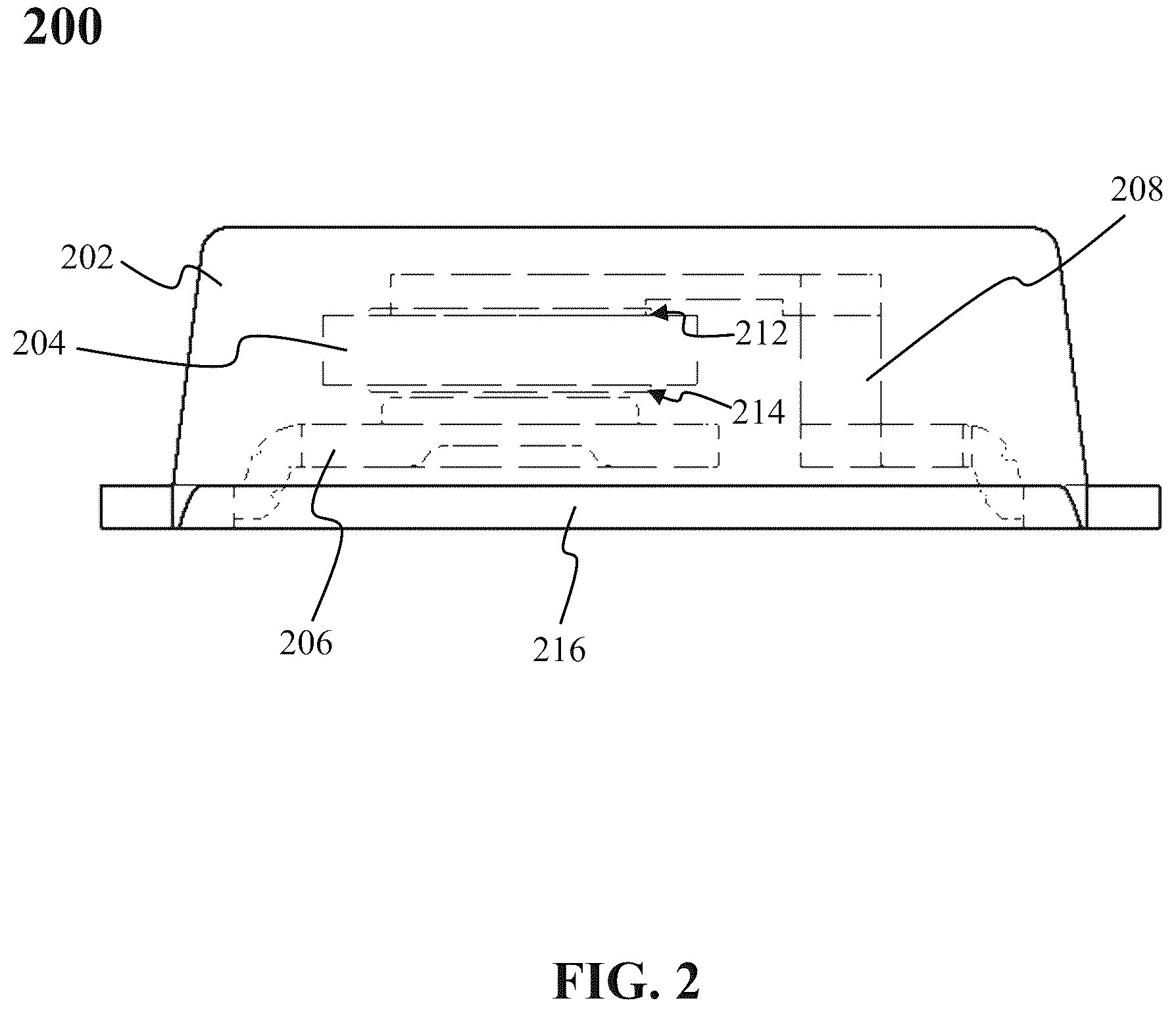 Patent US12581963 Figure 2 – Small outline TVS package compromising lead clip coin structure to support a semiconductor device