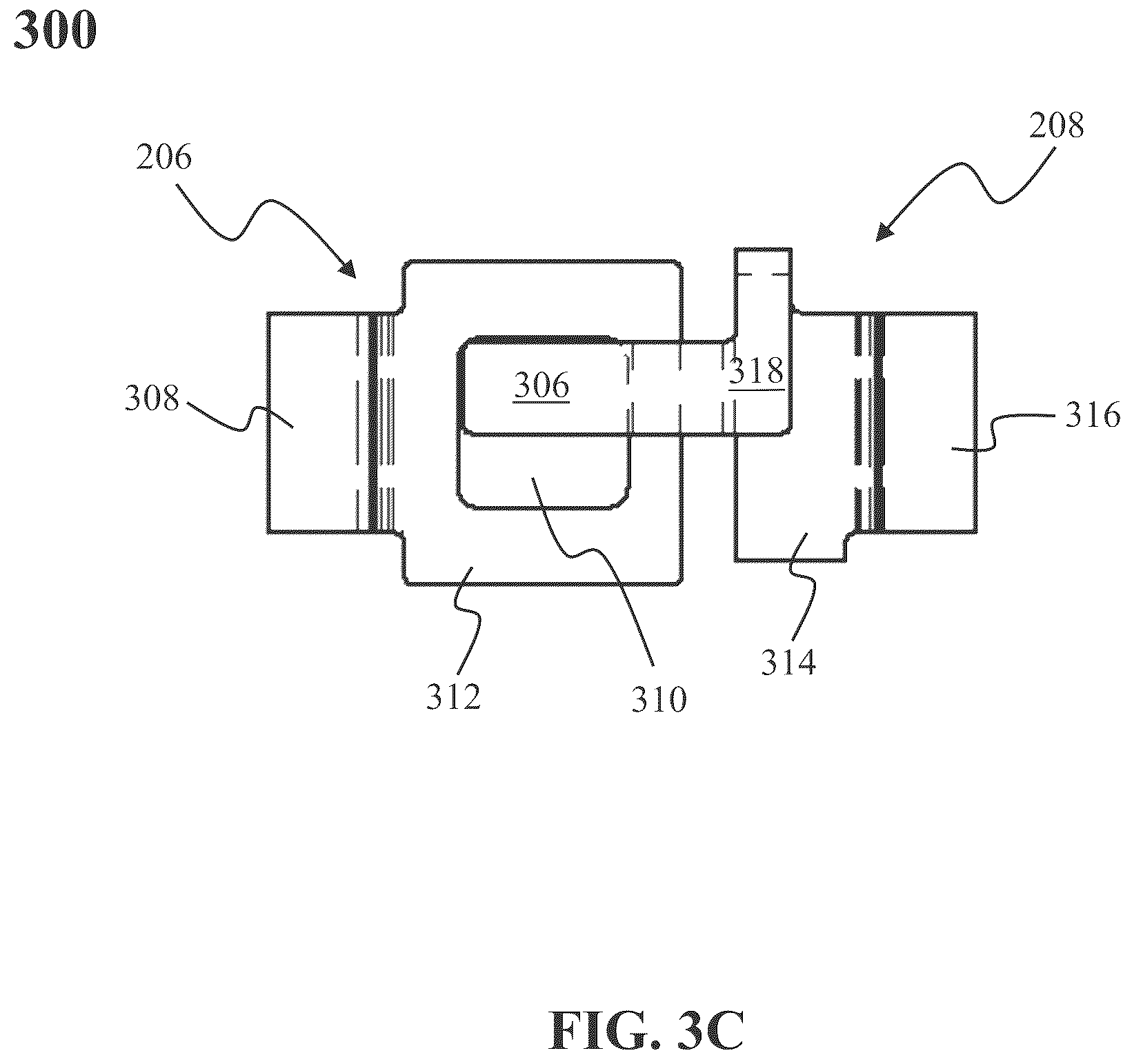 Patent US12581963 Figure 5 – Small outline TVS package compromising lead clip coin structure to support a semiconductor device