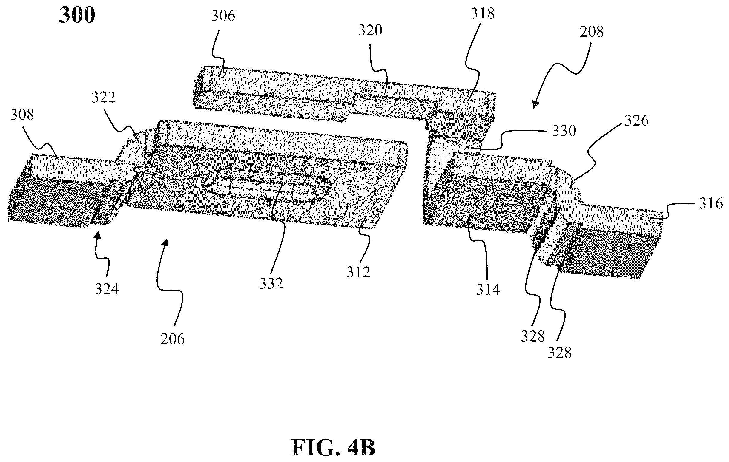 Patent US12581963 Figure 8 – Small outline TVS package compromising lead clip coin structure to support a semiconductor device