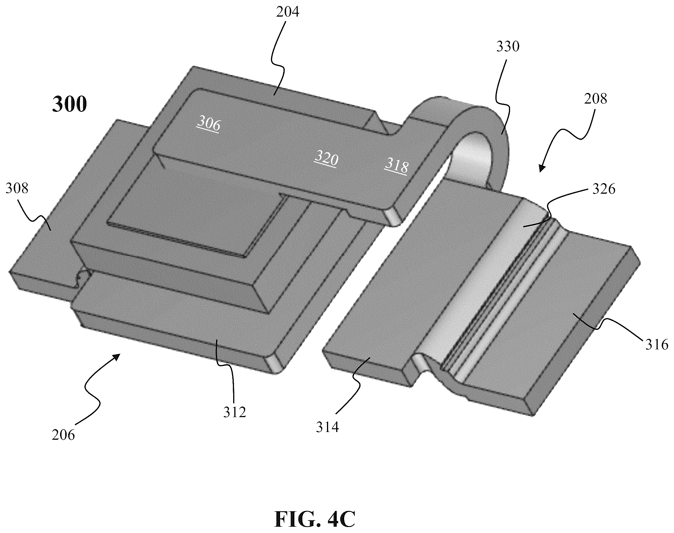Patent US12581963 Figure 9 – Small outline TVS package compromising lead clip coin structure to support a semiconductor device