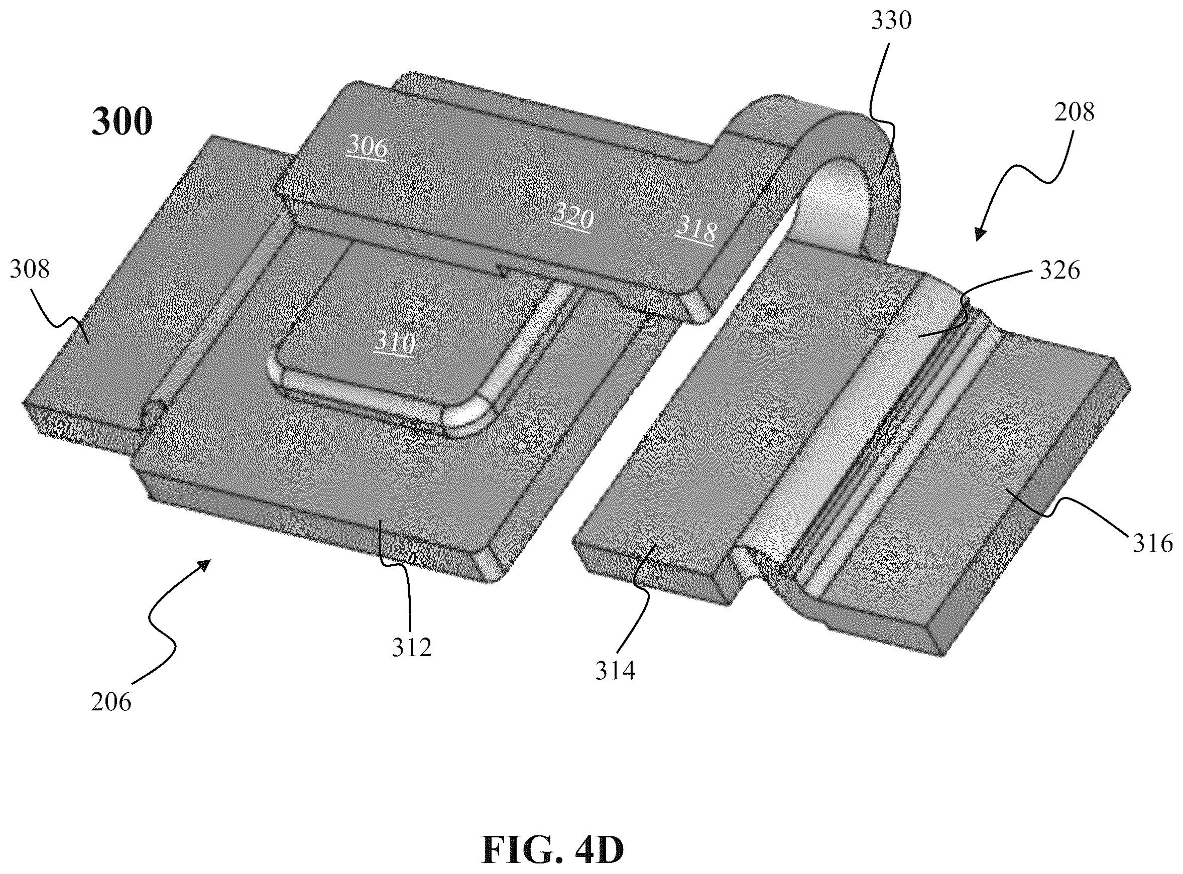 Patent US12581963 Figure 10 – Small outline TVS package compromising lead clip coin structure to support a semiconductor device